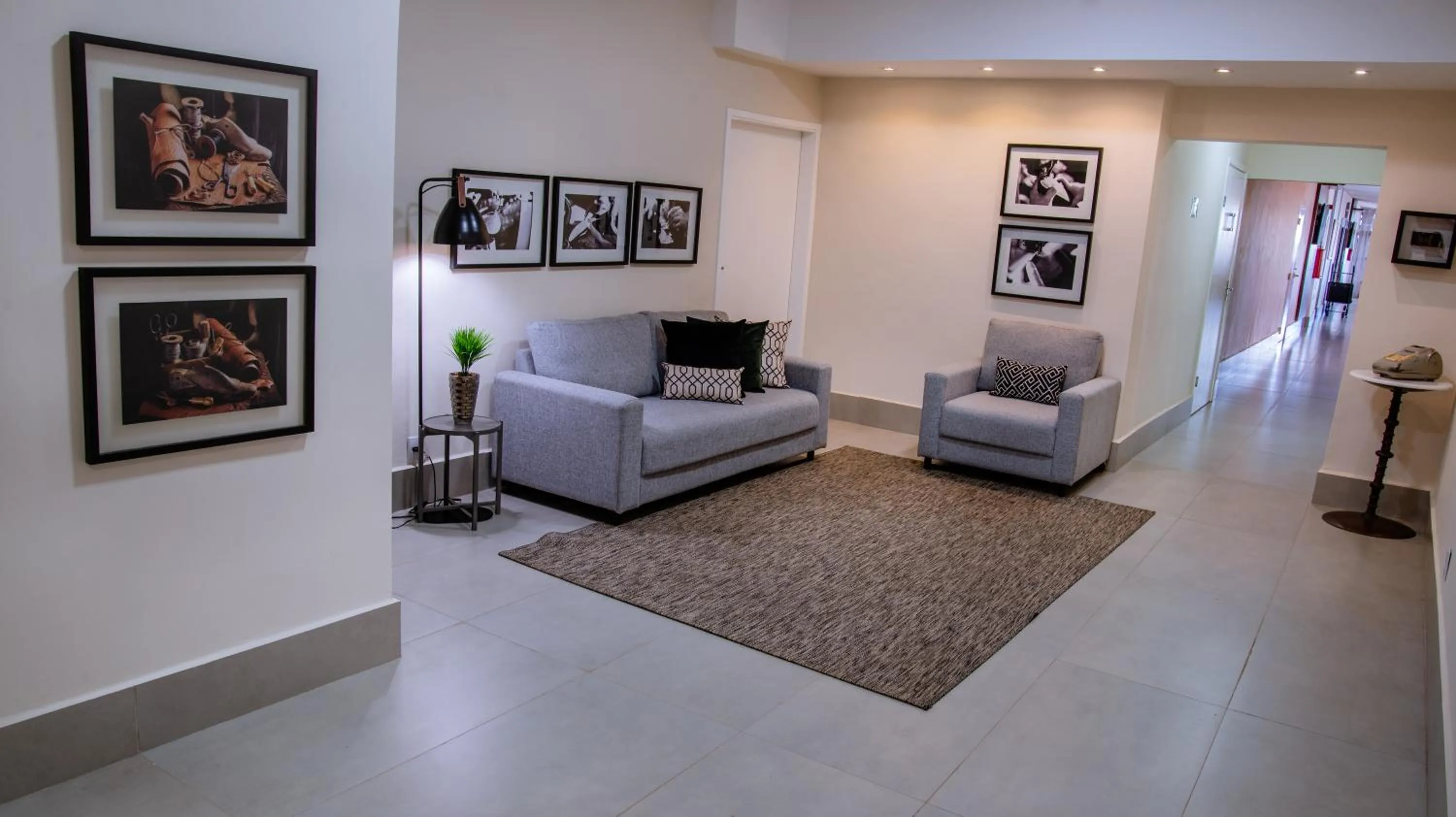 Living room in Imperador Palace Hotel Franca