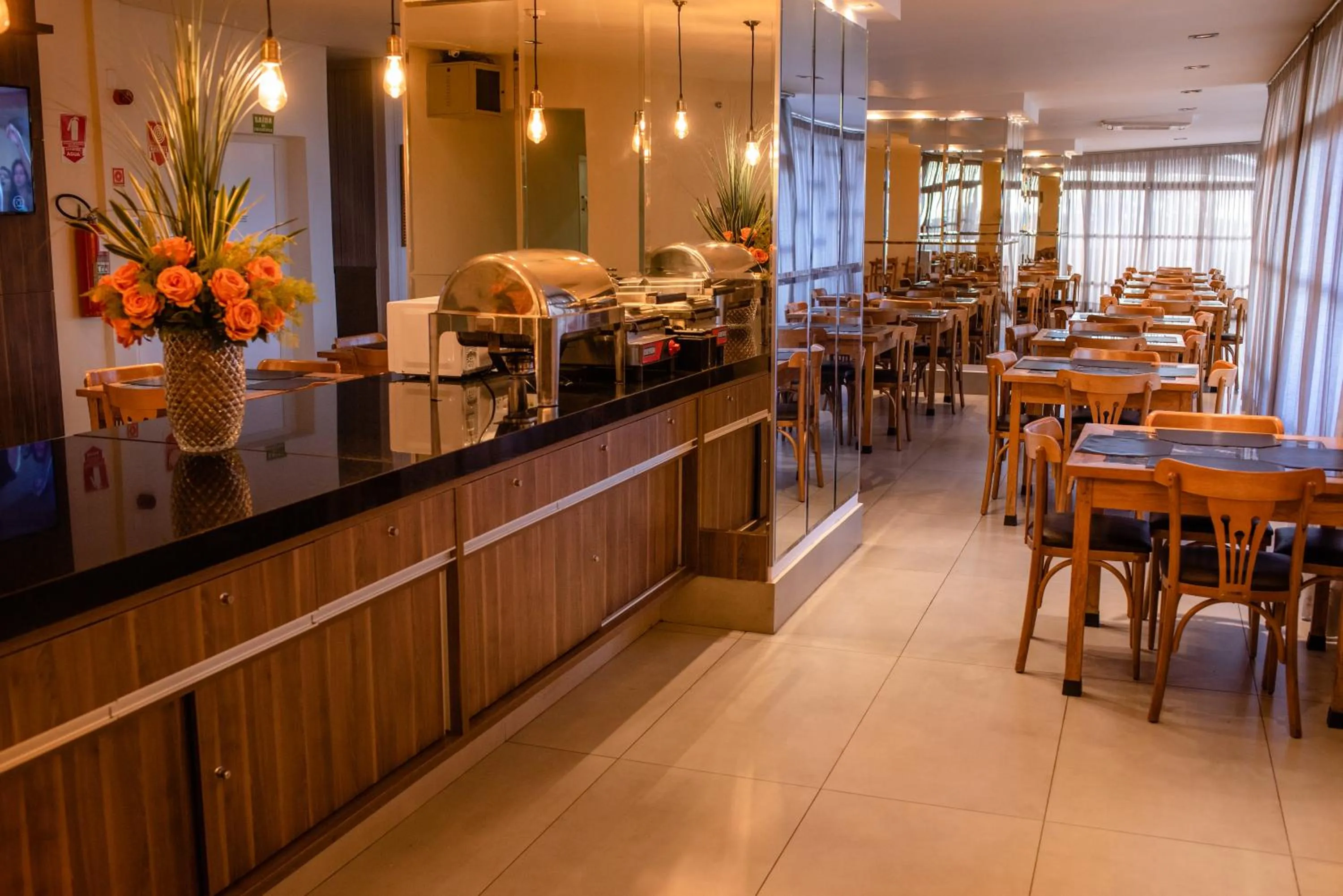 Restaurant/places to eat in Imperador Palace Hotel Franca