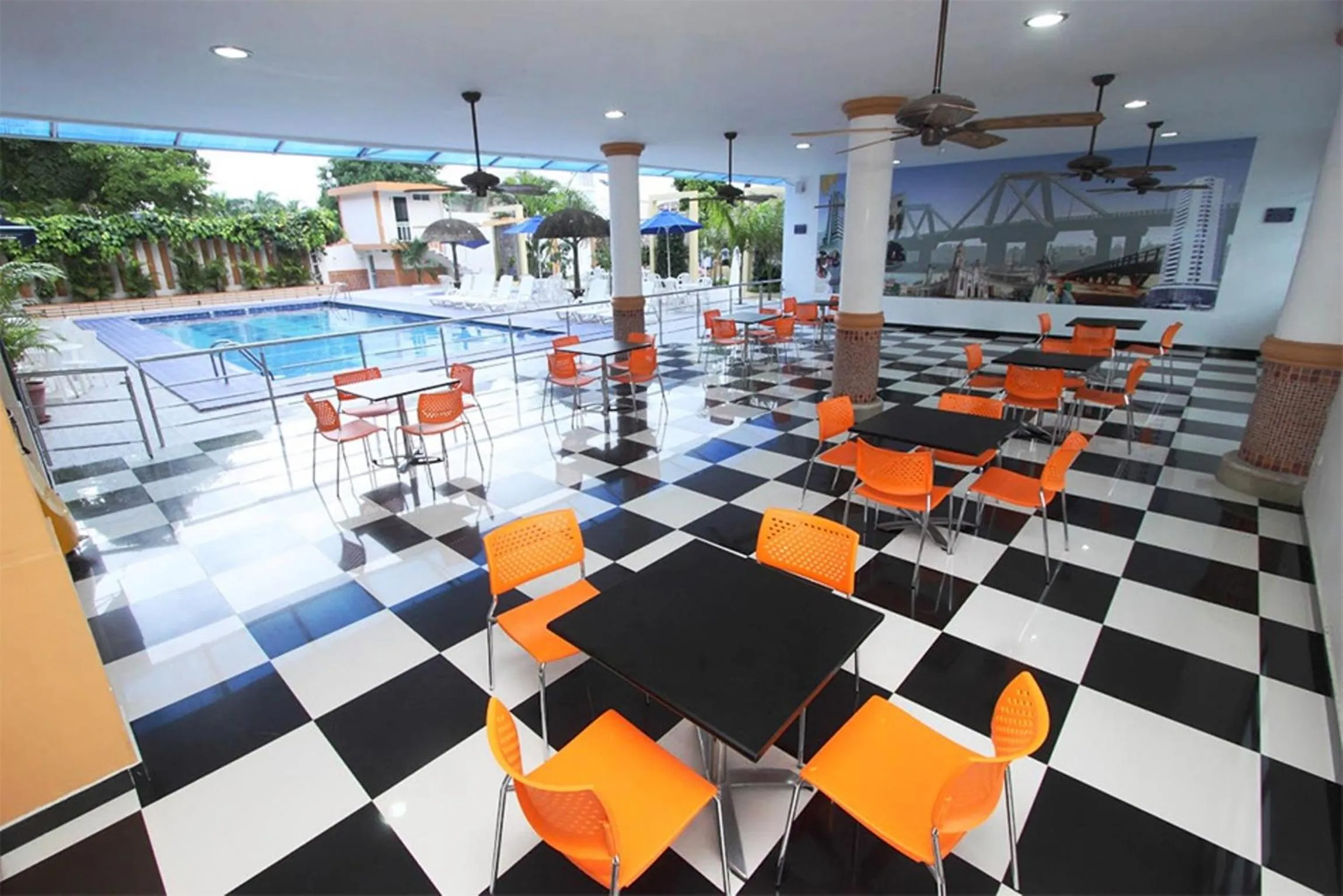 Restaurant/places to eat in Hotel Genova Centro