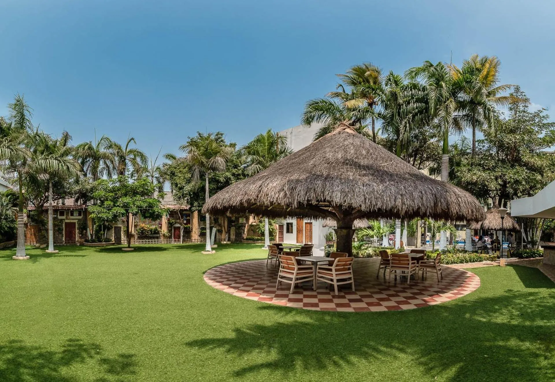 Garden in Hotel Genova Centro
