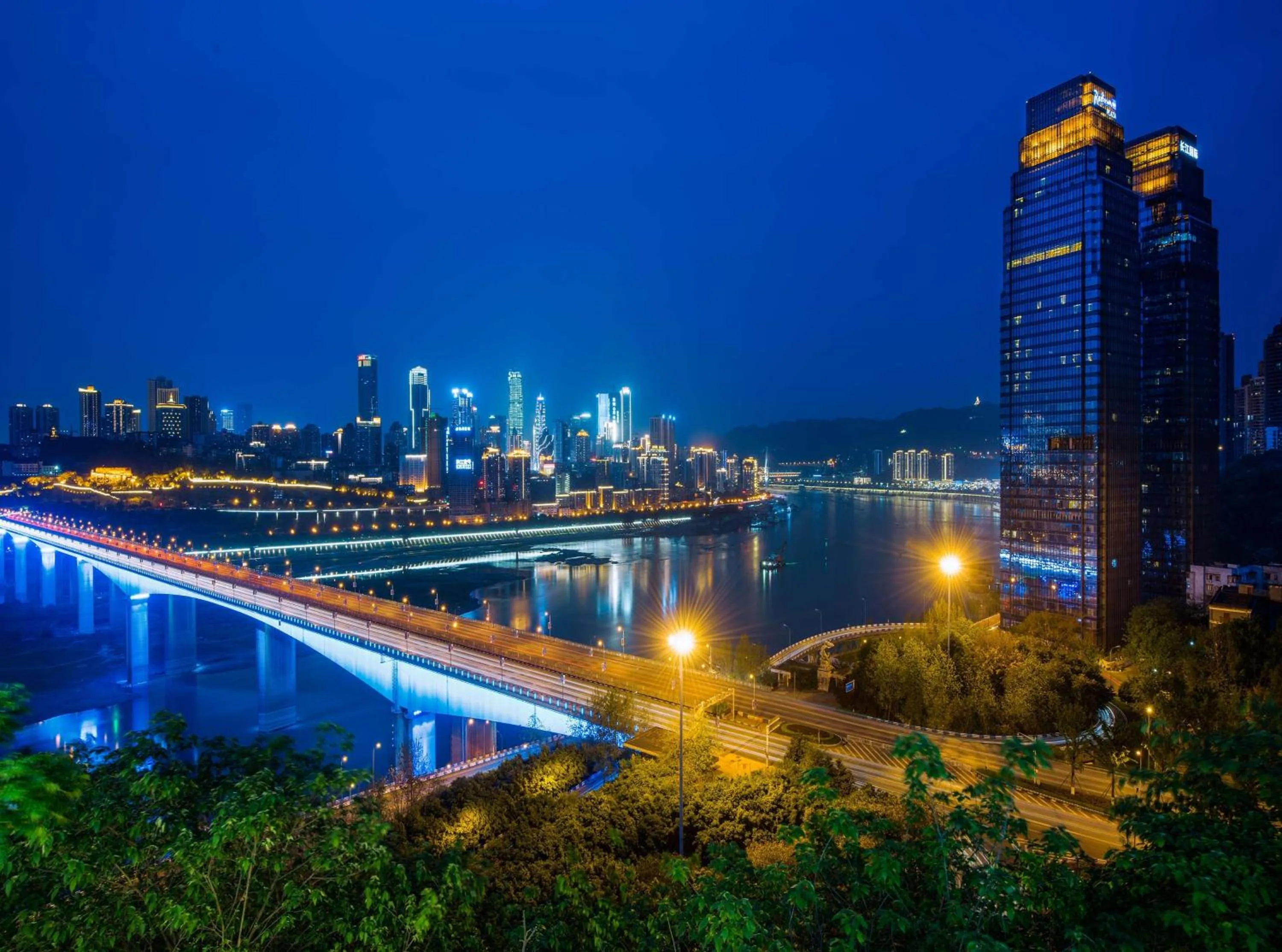 Property building in Radisson Blu Plaza Chongqing
