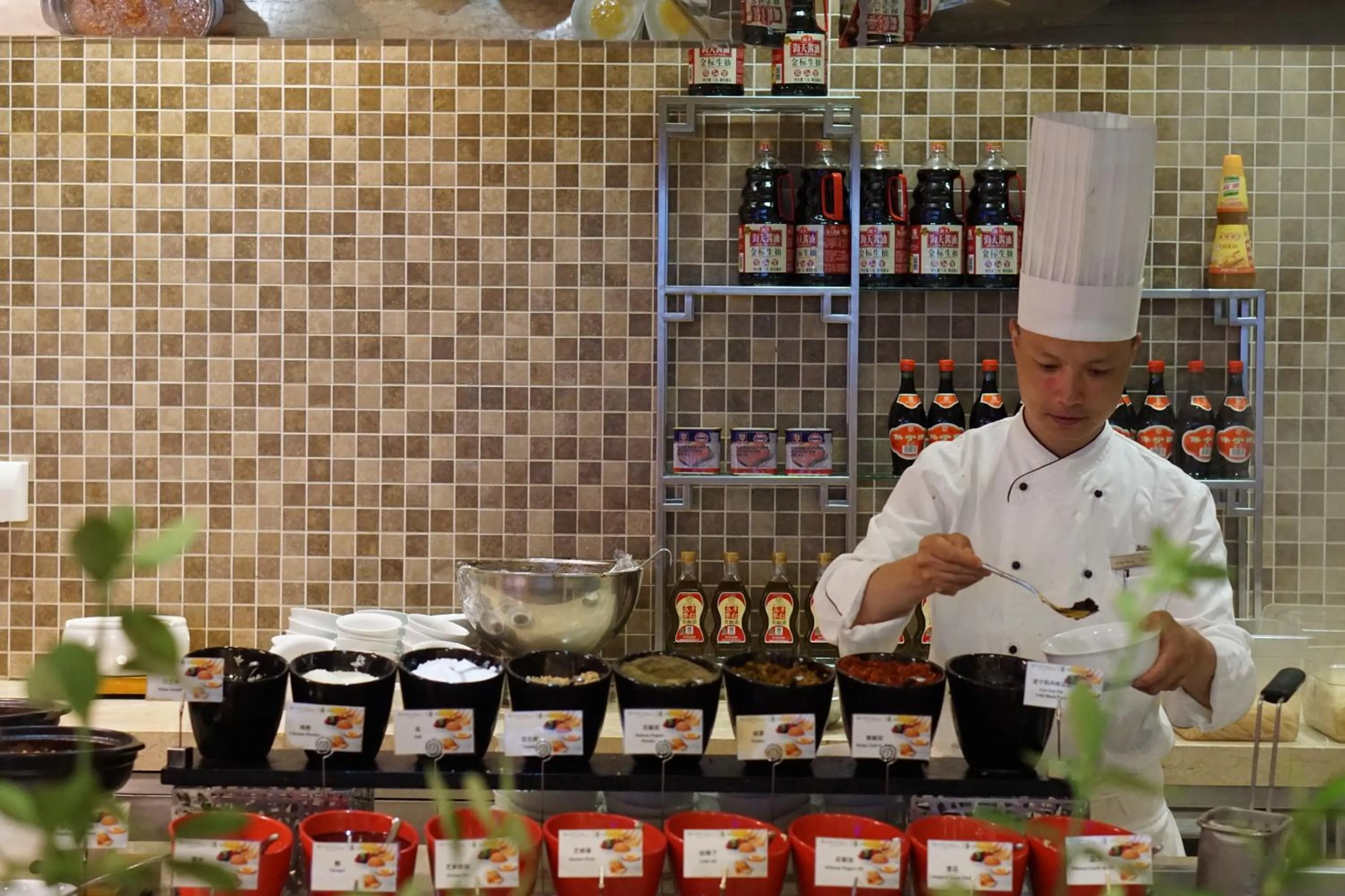 Breakfast in Radisson Blu Plaza Chongqing