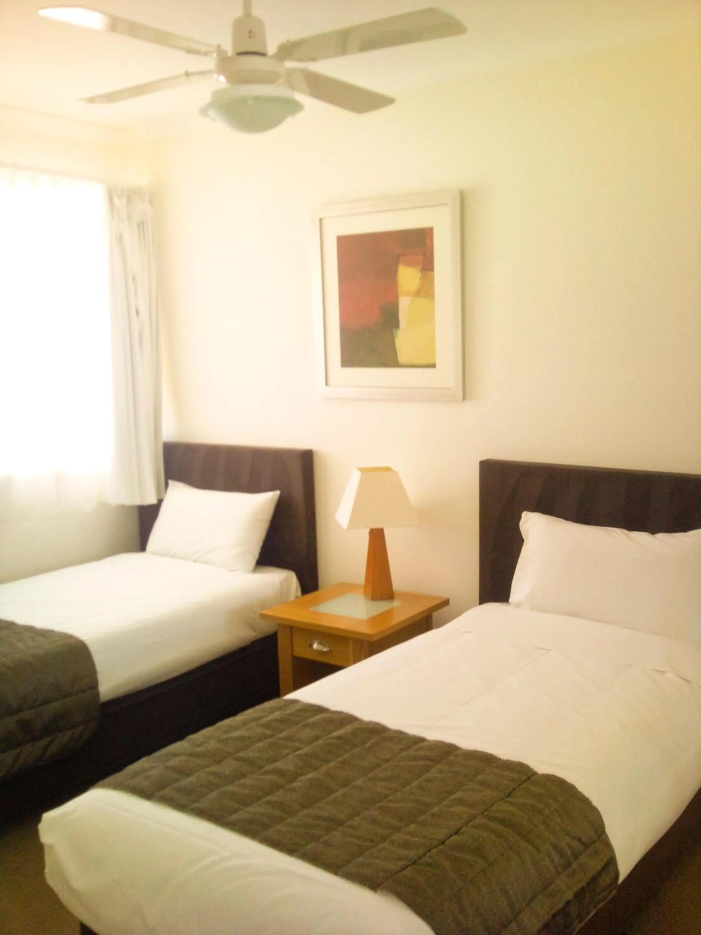 Bed in Beach Resort Apartment