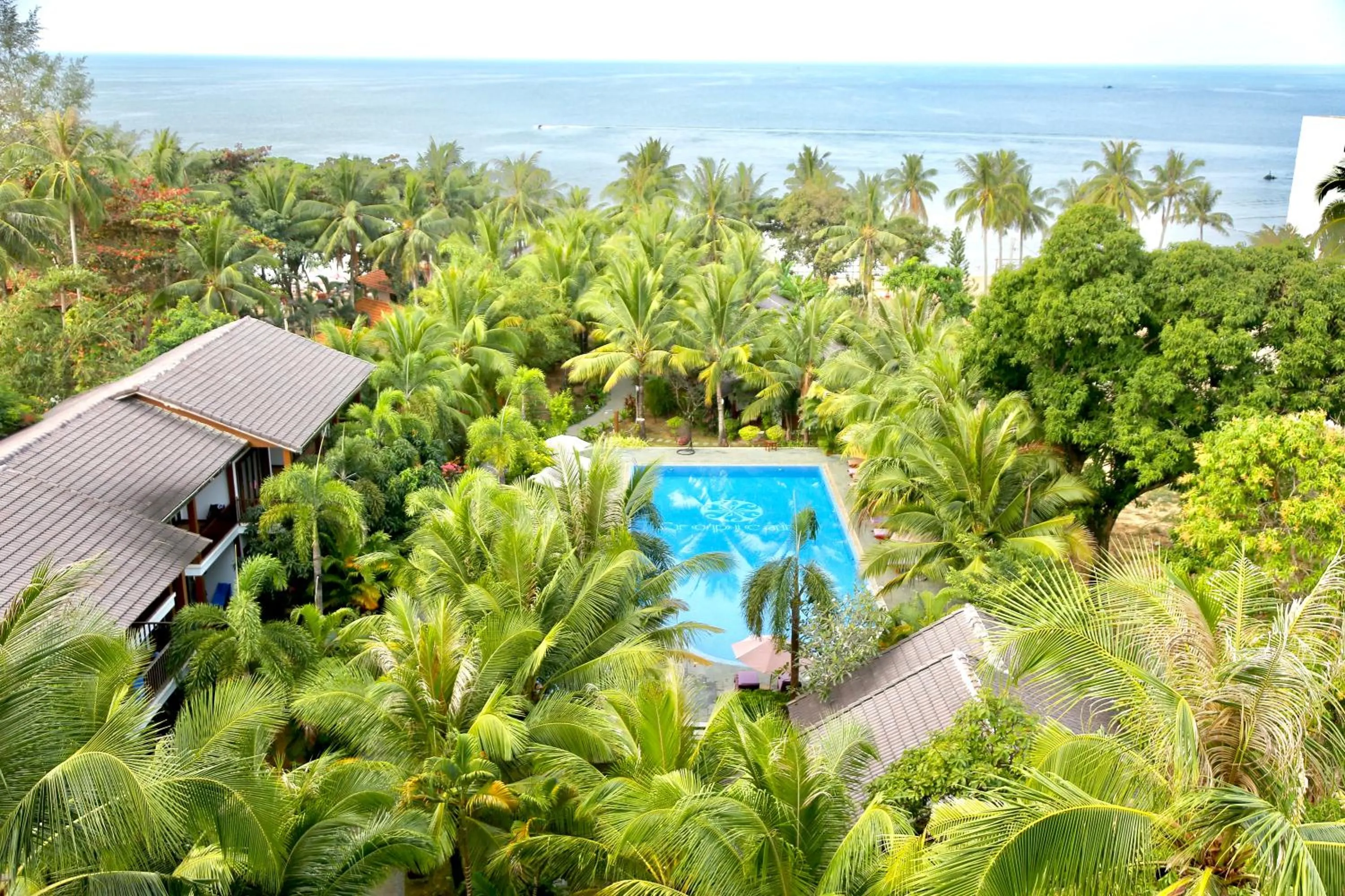 Pool view in Tropicana Resort Phu Quoc