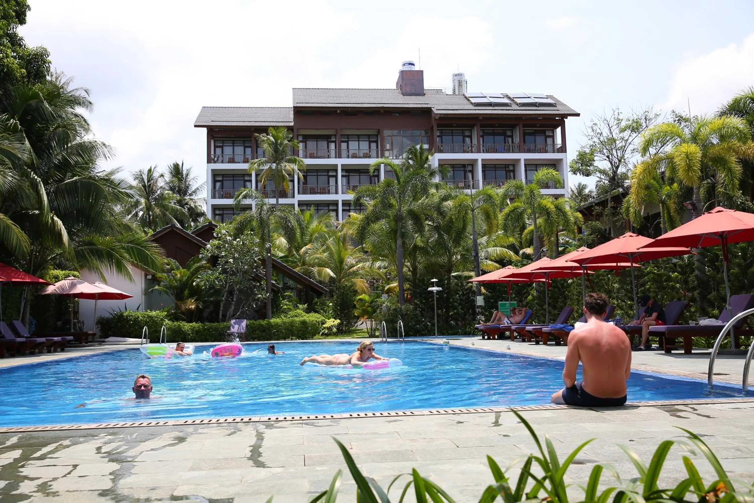 Swimming pool in Tropicana Resort Phu Quoc