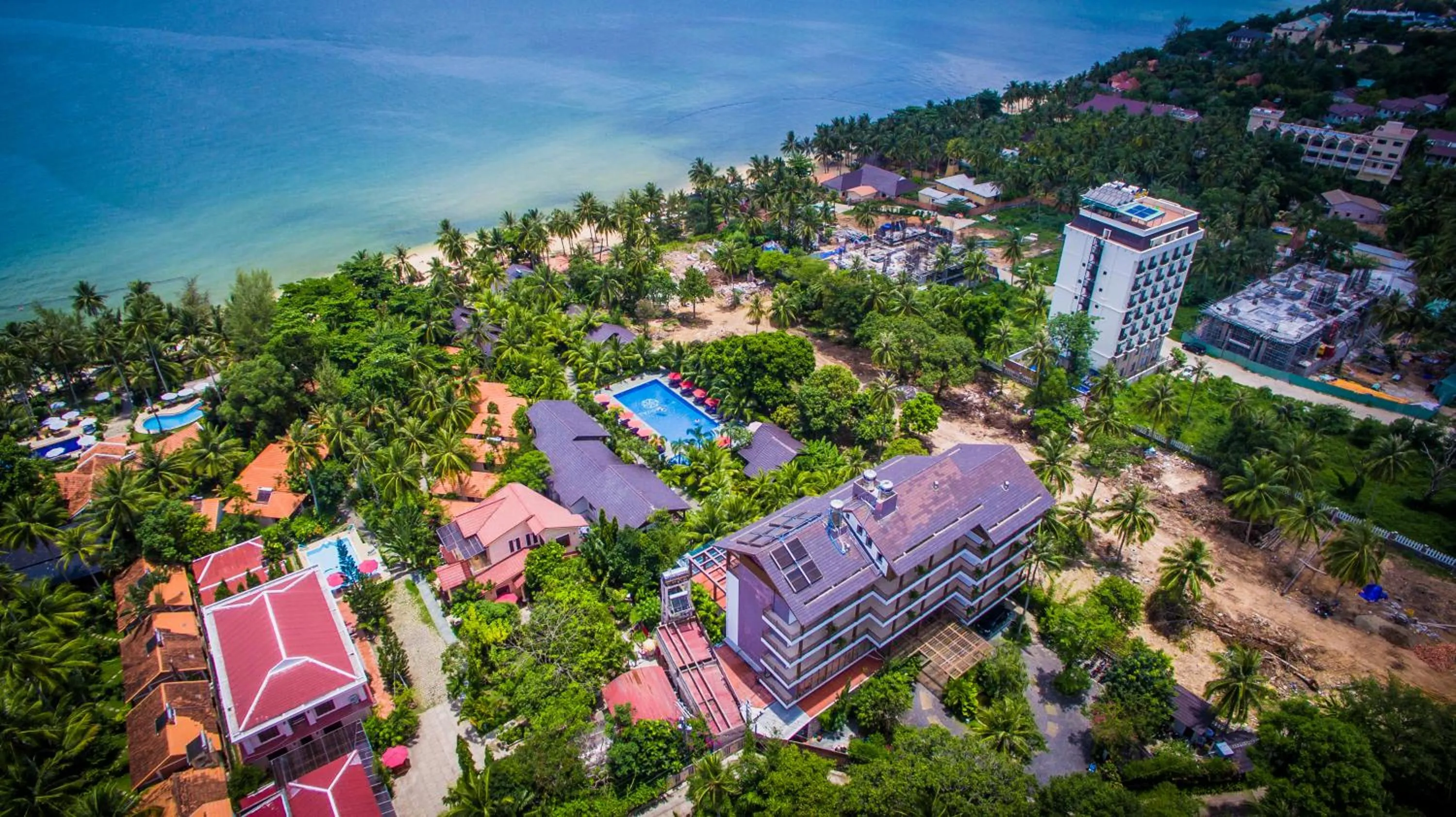 Garden view in Tropicana Resort Phu Quoc