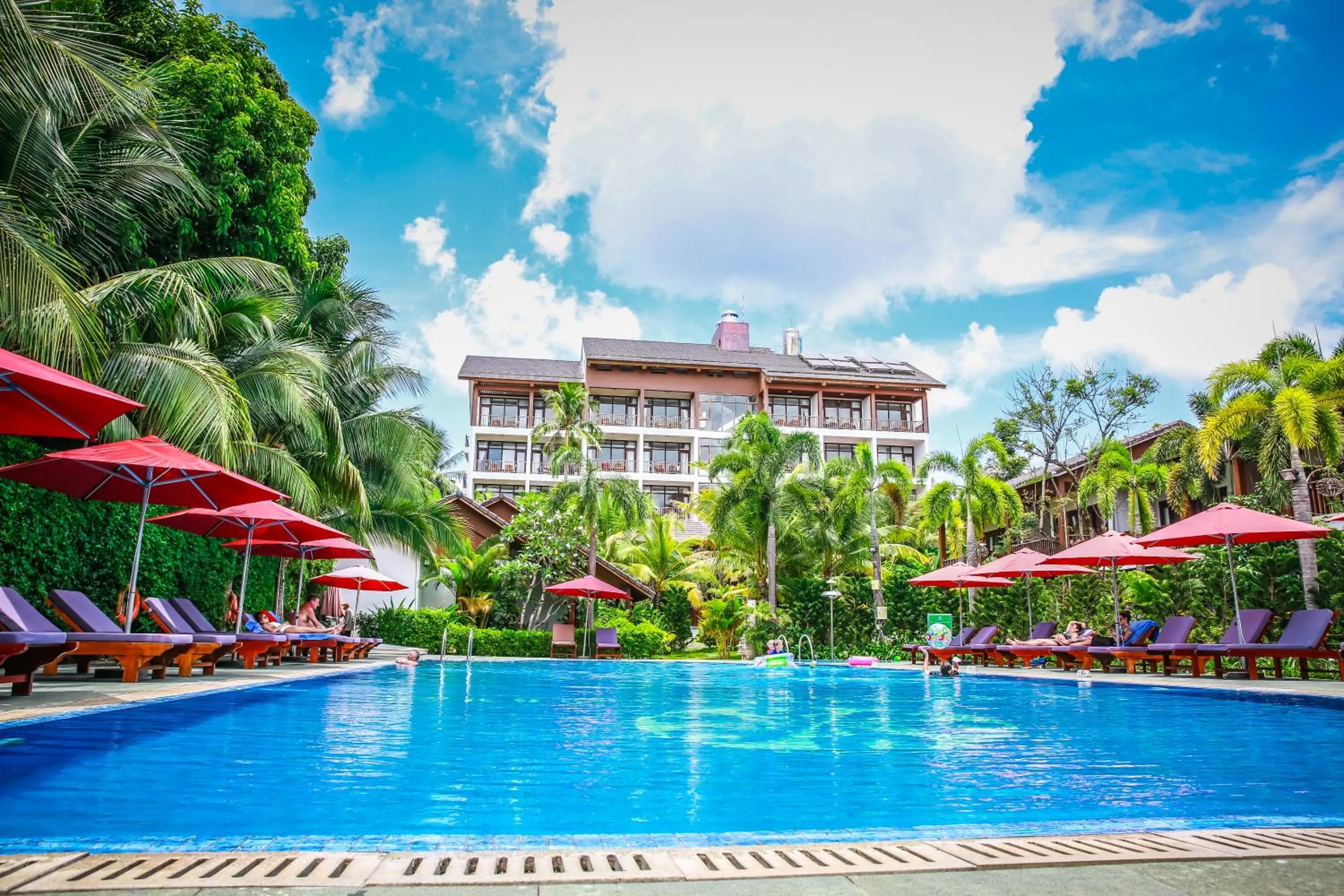 Swimming pool in Tropicana Resort Phu Quoc