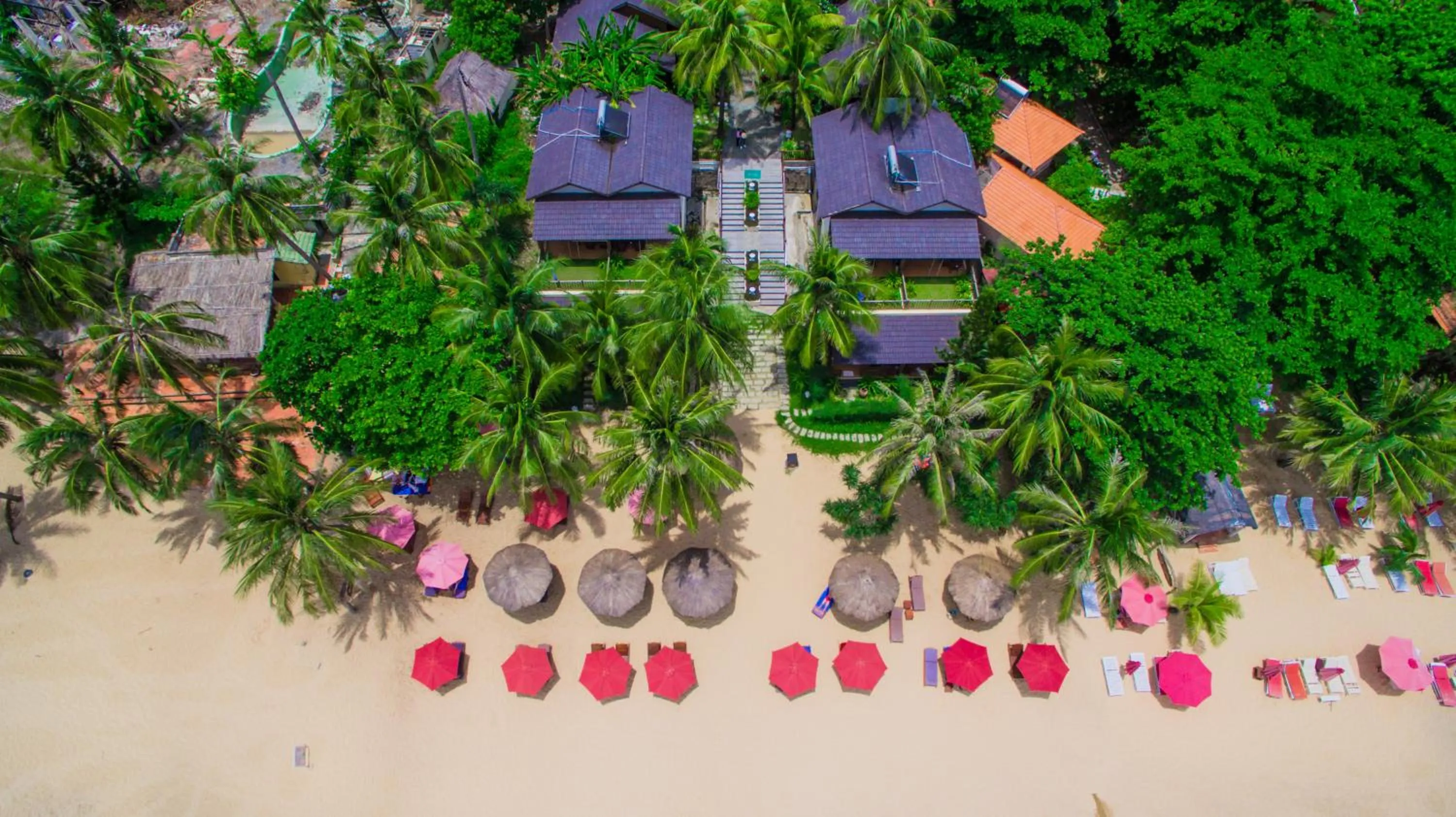 Natural landscape in Tropicana Resort Phu Quoc