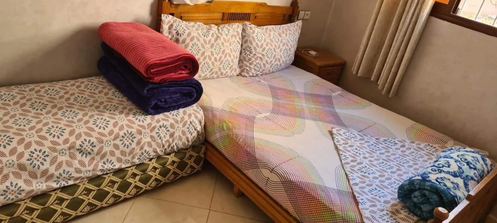 Bedroom, Bed in Mohammed V Airport HOME