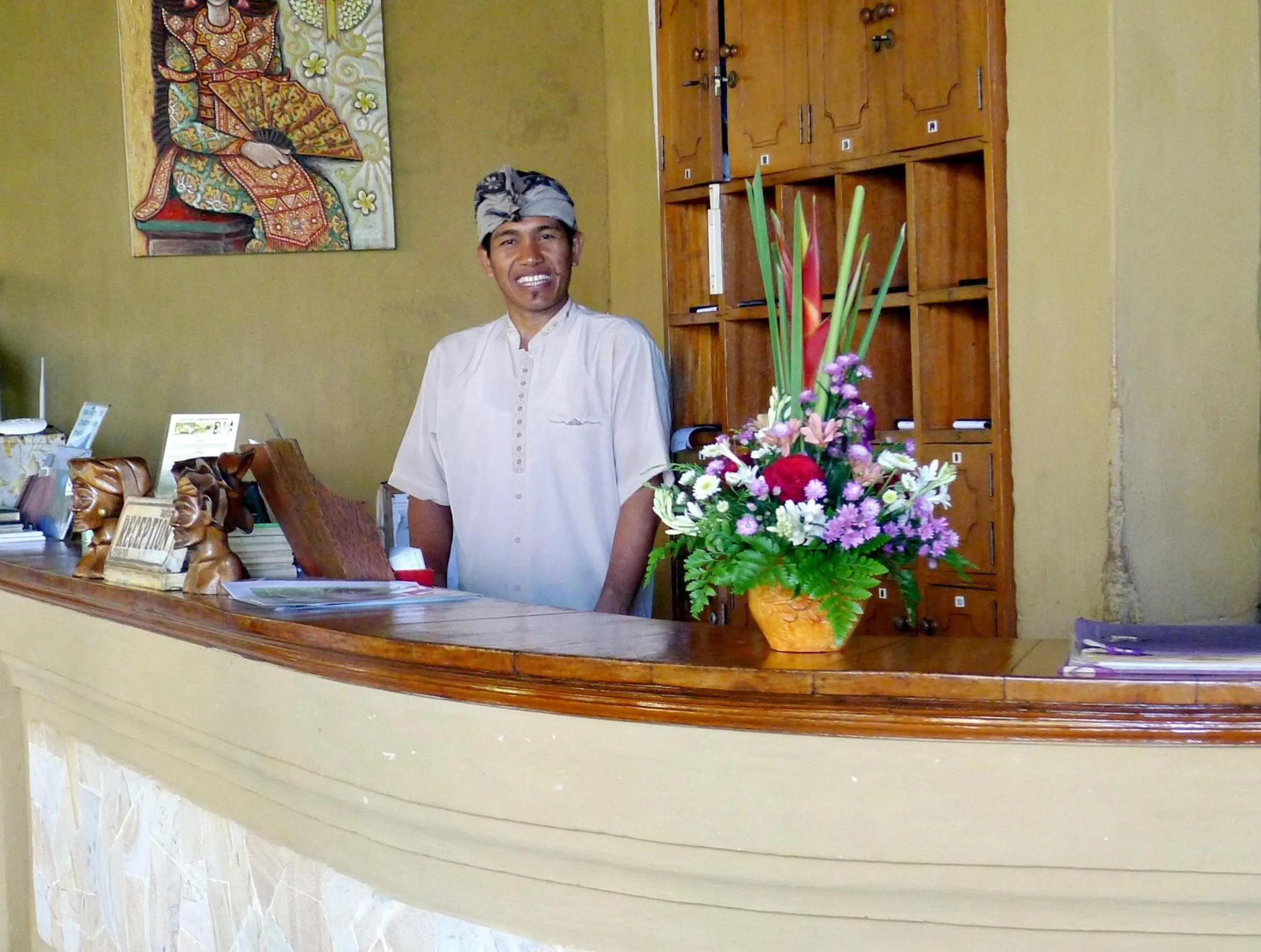 Lobby or reception in Santai Hotel