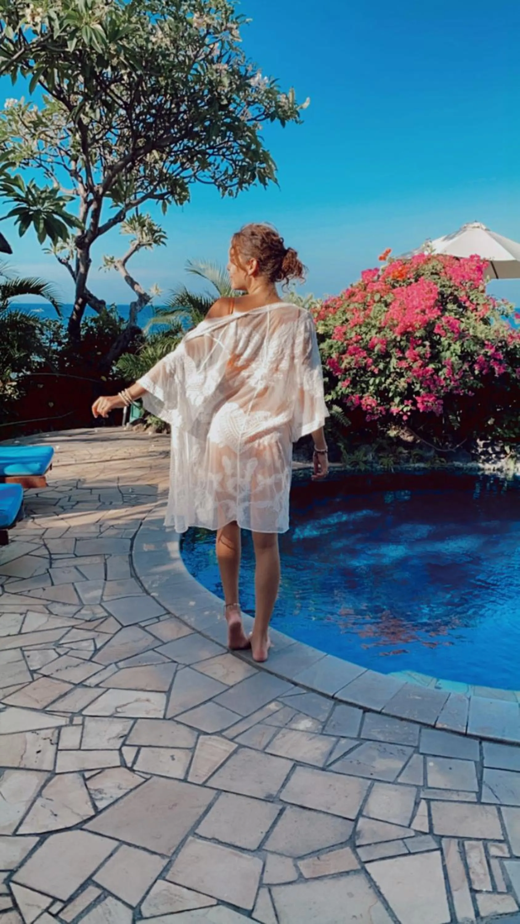 Swimming pool in Santai Hotel