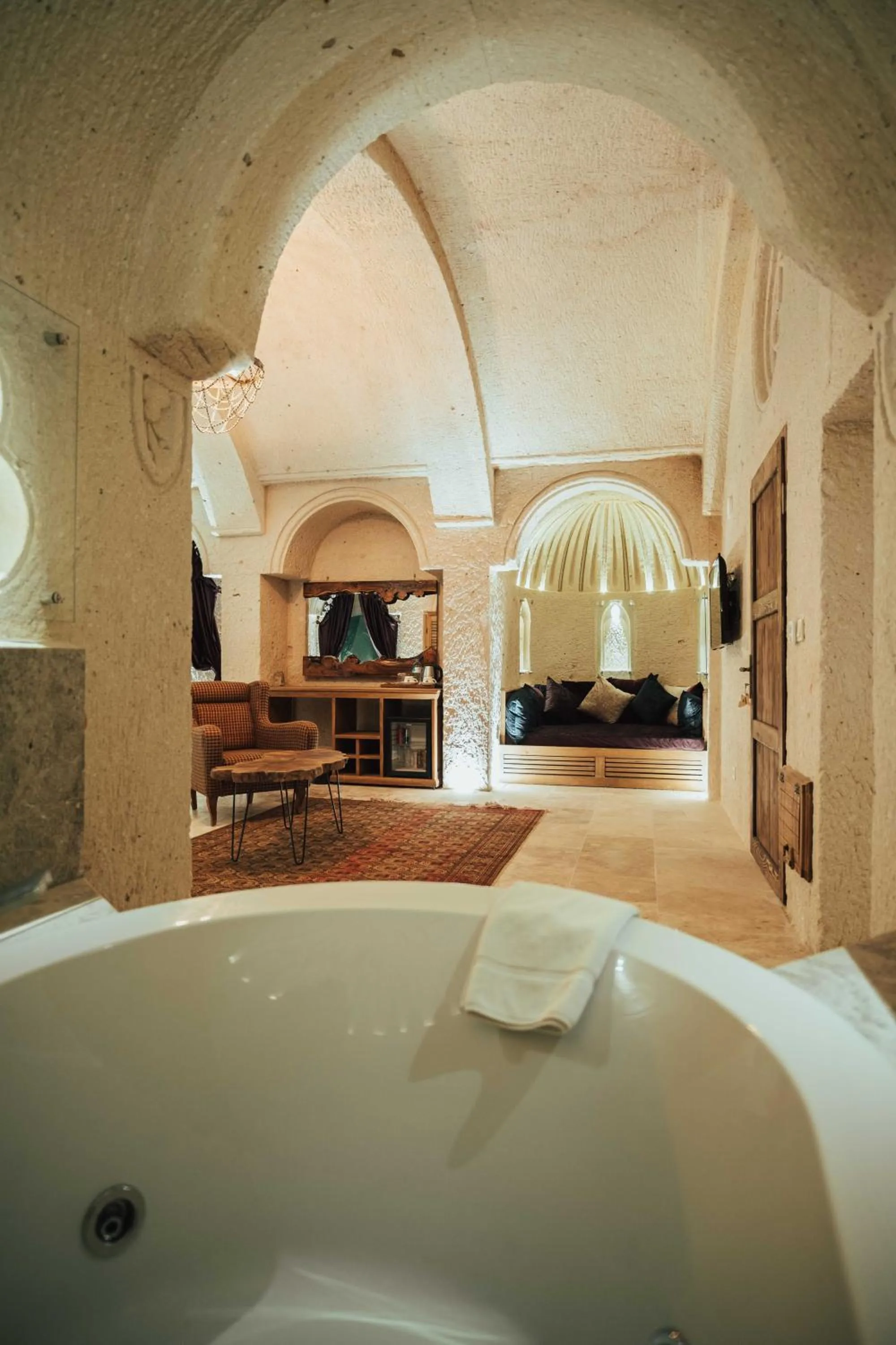 Hot Tub, Bed in Hu of Cappadocia - Special Class