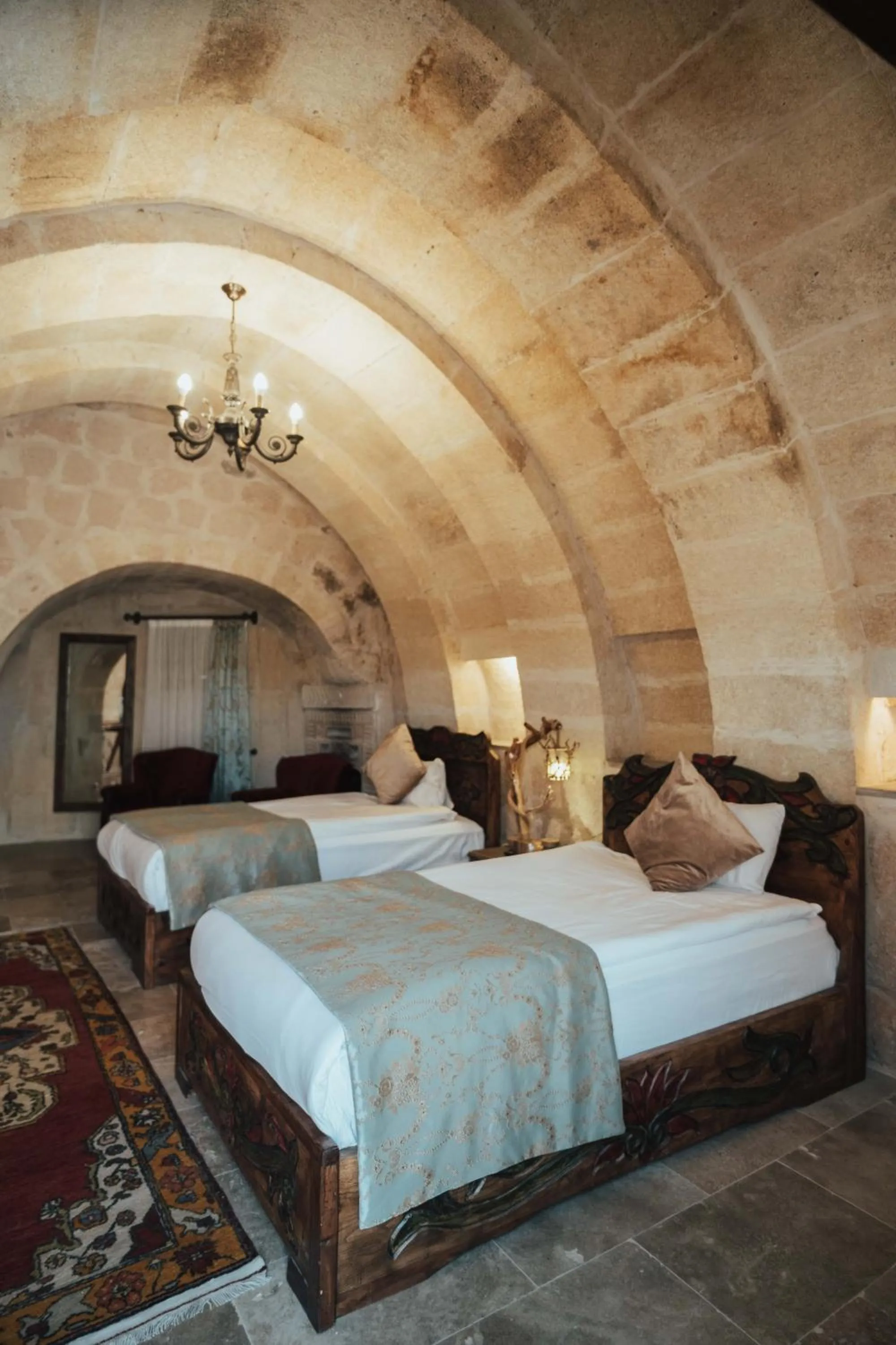 Seating area, Bed in Hu of Cappadocia - Special Class