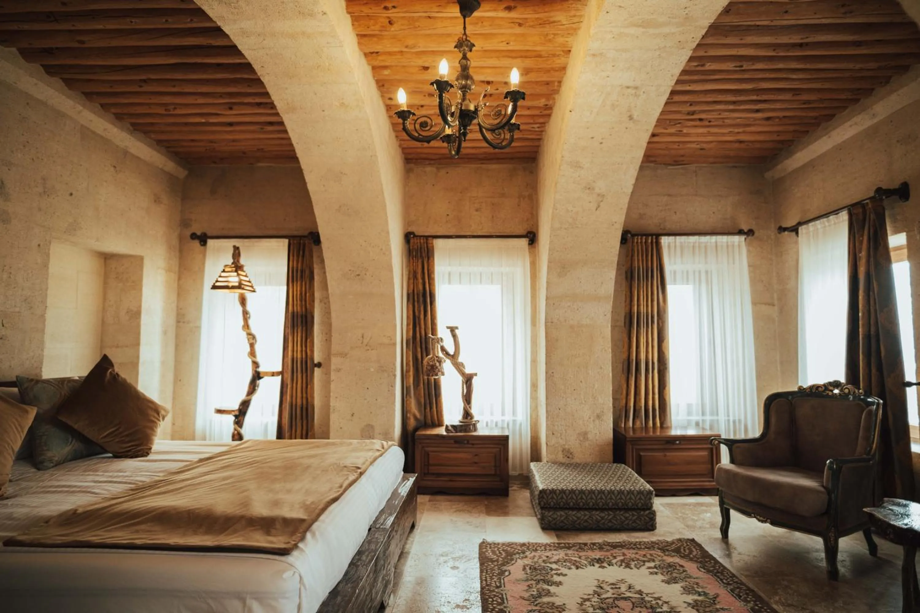 Bed in Hu of Cappadocia - Special Class