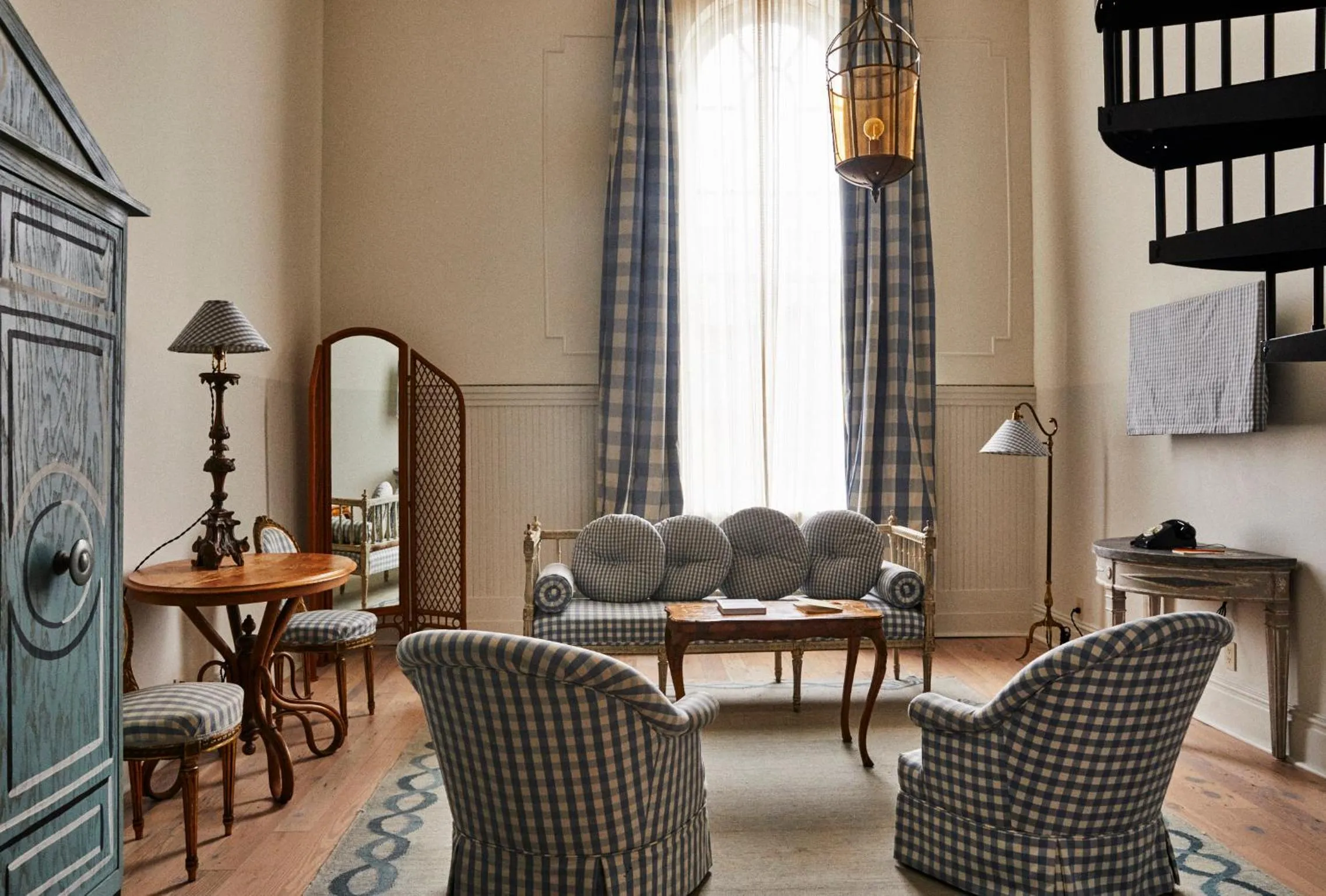 Seating area in Hotel Peter and Paul, an Ash Hotel
