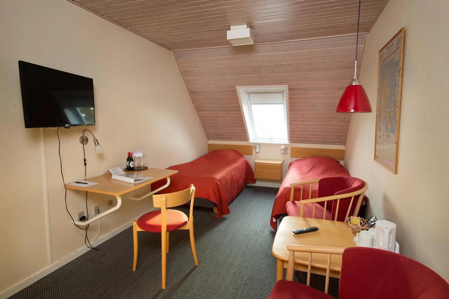 Photo of the whole room, Bed in Agerskov Kro & Hotel