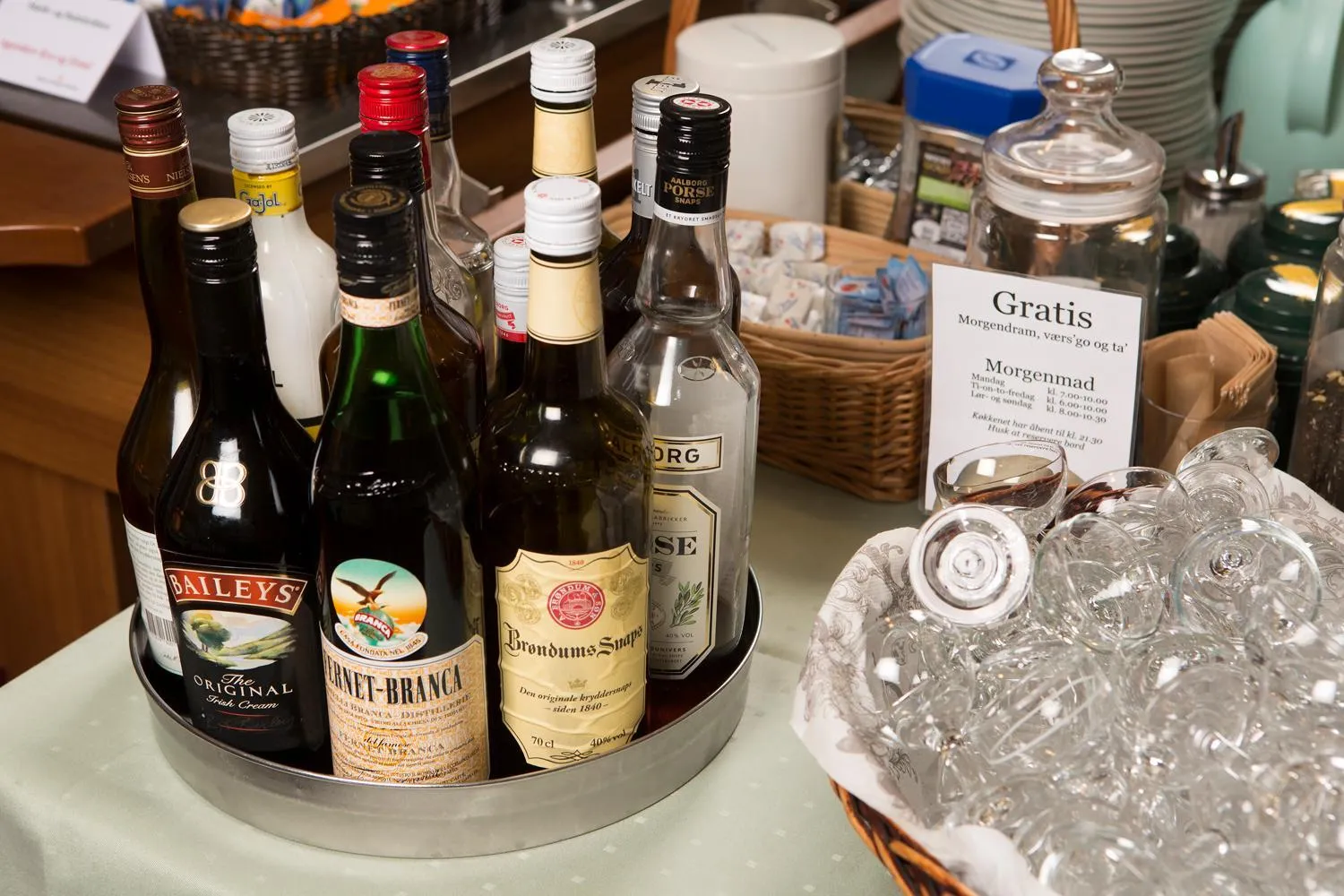 Buffet breakfast in Agerskov Kro & Hotel