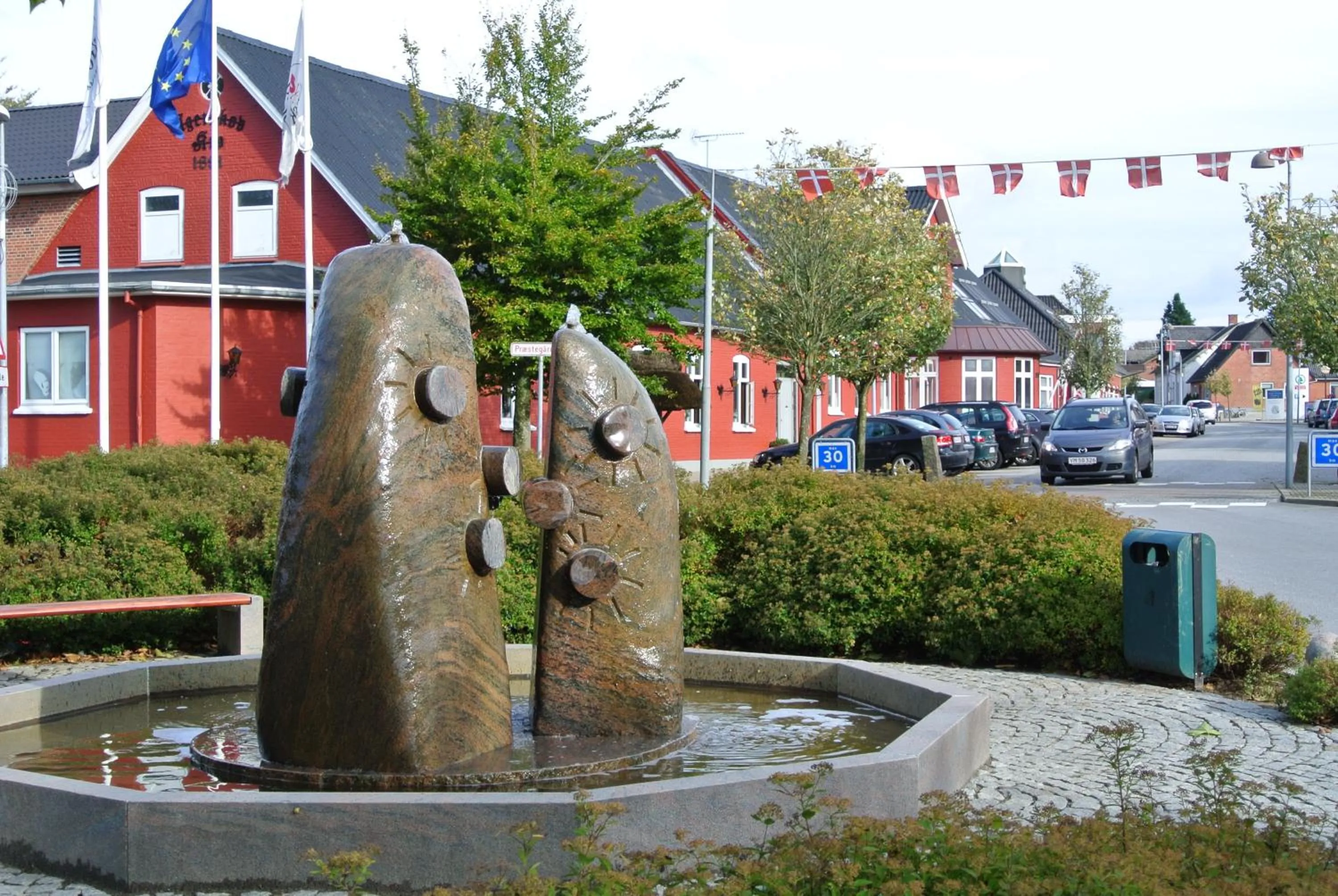 Facade/entrance in Agerskov Kro & Hotel
