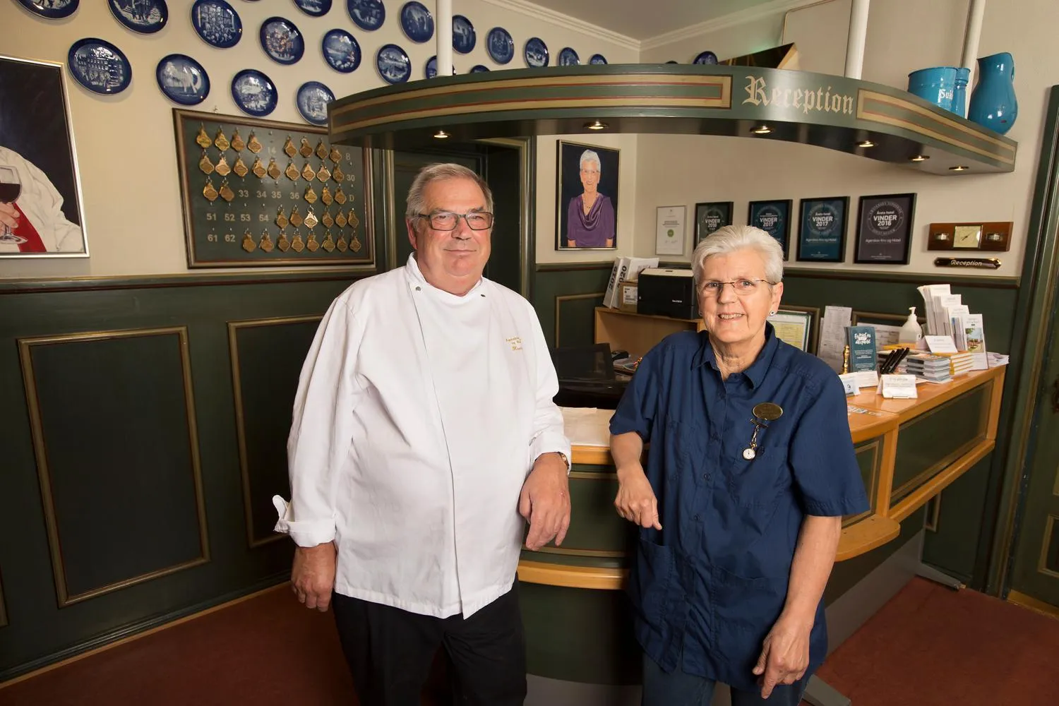 Staff in Agerskov Kro & Hotel