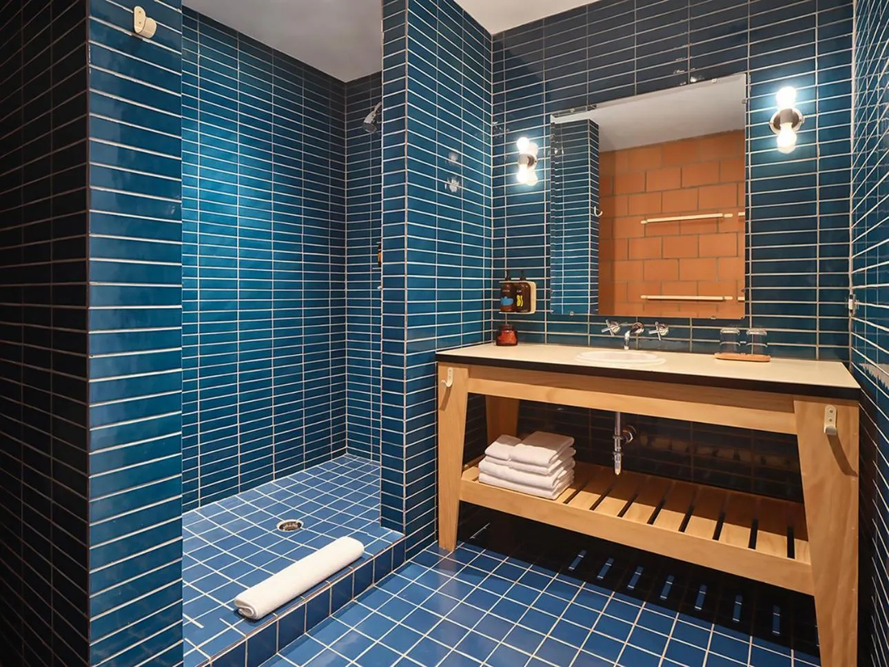 Bathroom in The Carpenter Hotel