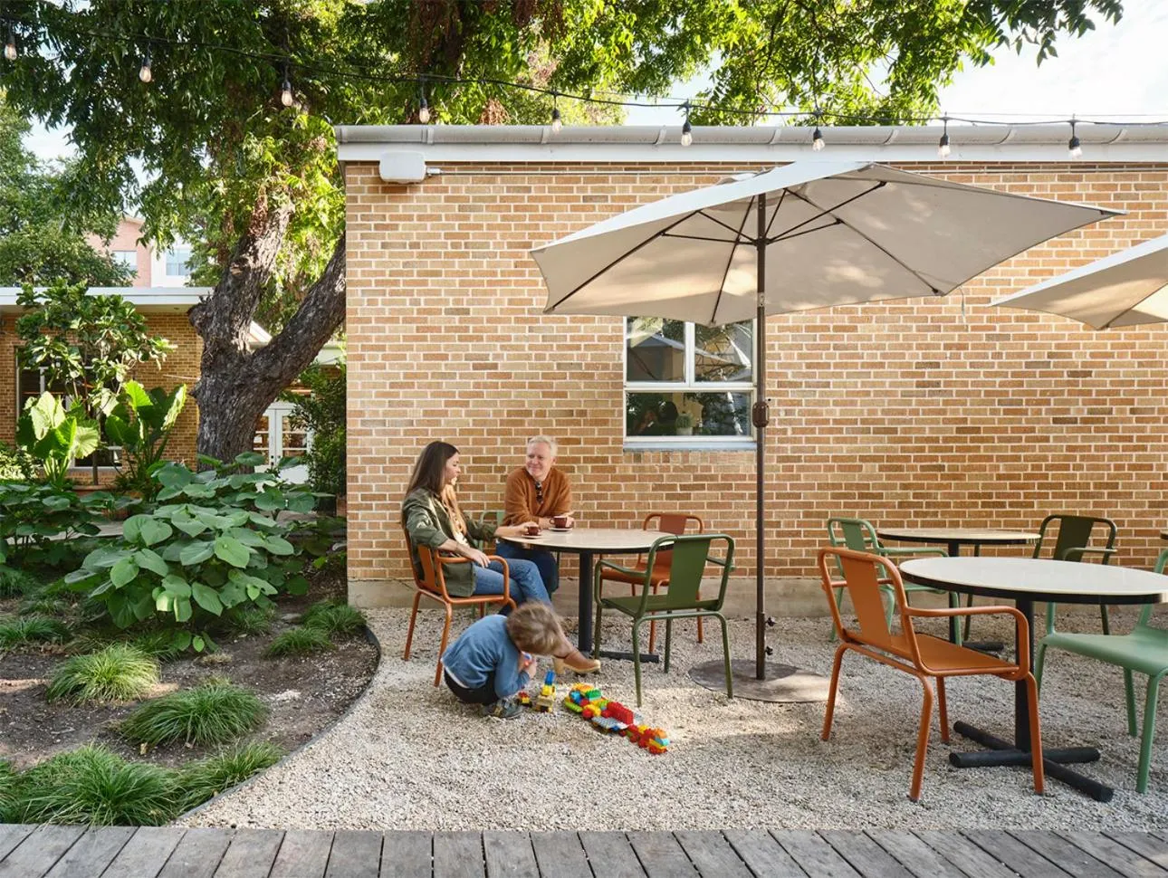 Seating area in The Carpenter Hotel