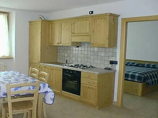 Kitchen or kitchenette in Casa Vacanze Sablonera