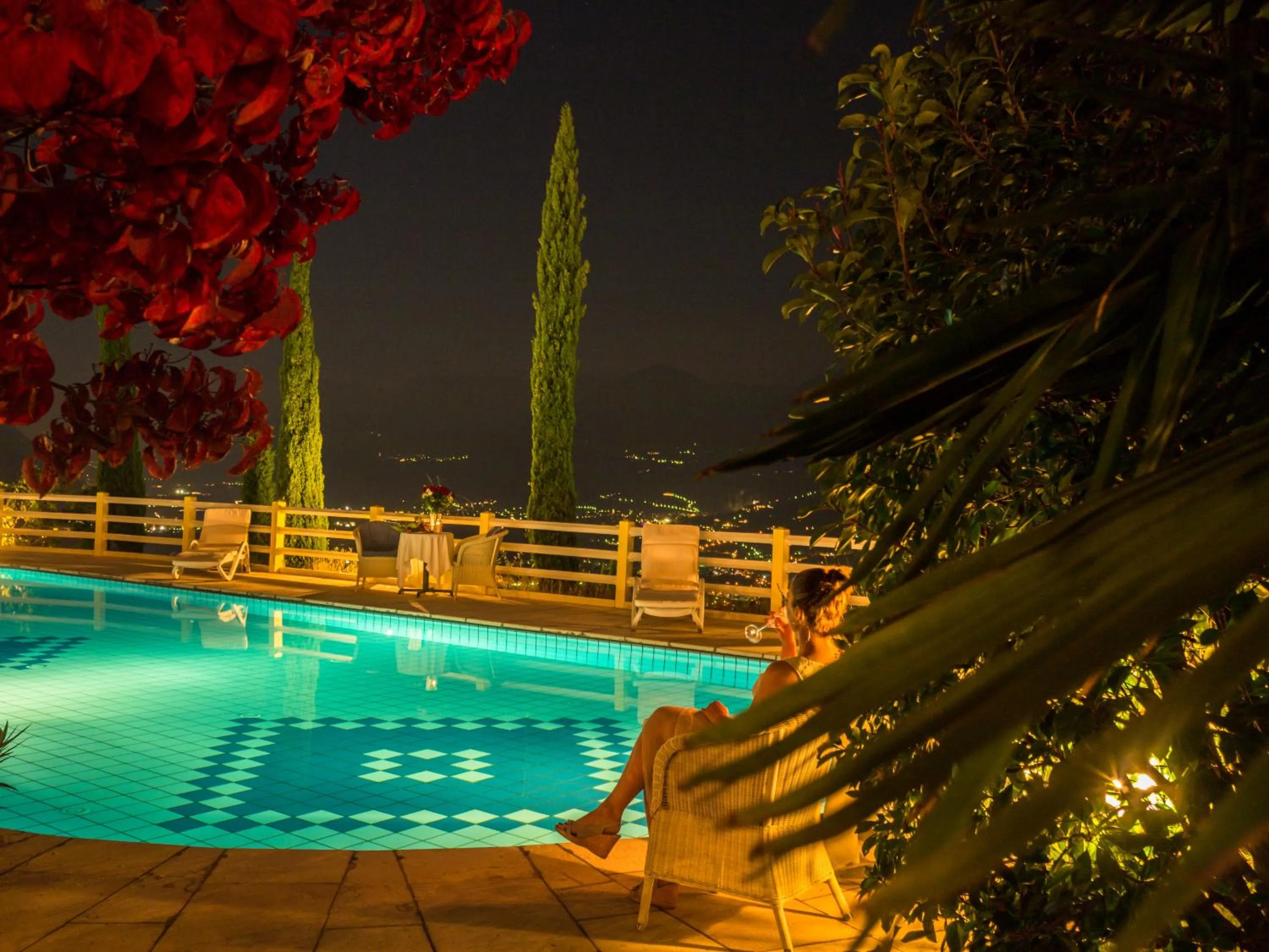 Swimming pool in Panorama Vital Hotel Rimmele
