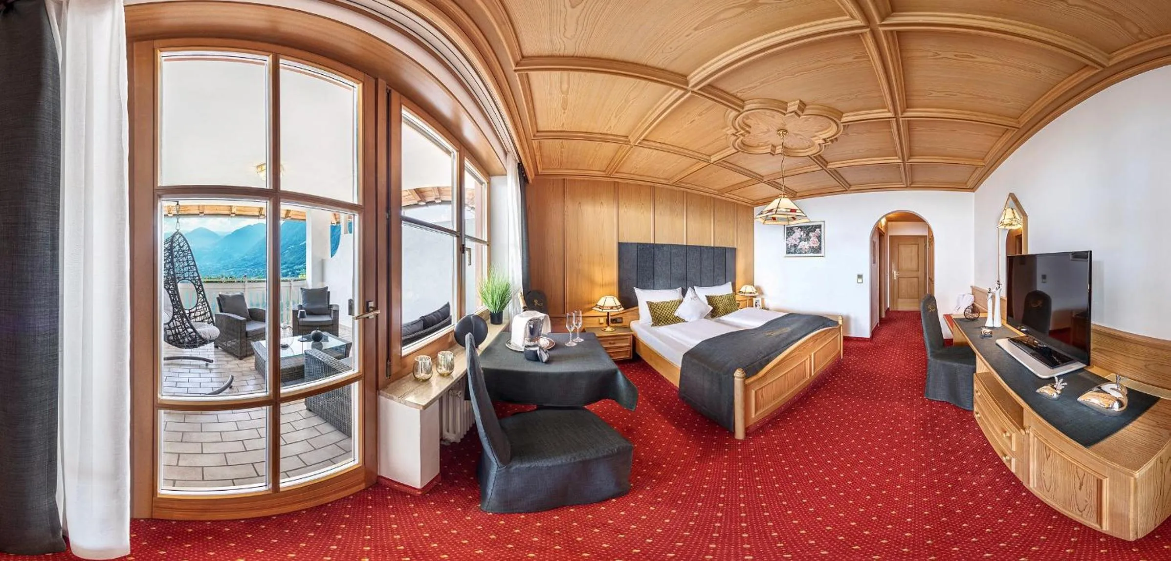 Photo of the whole room, Bed in Panorama Vital Hotel Rimmele