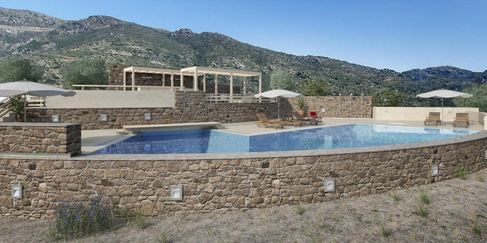 Property building in Ostria Village