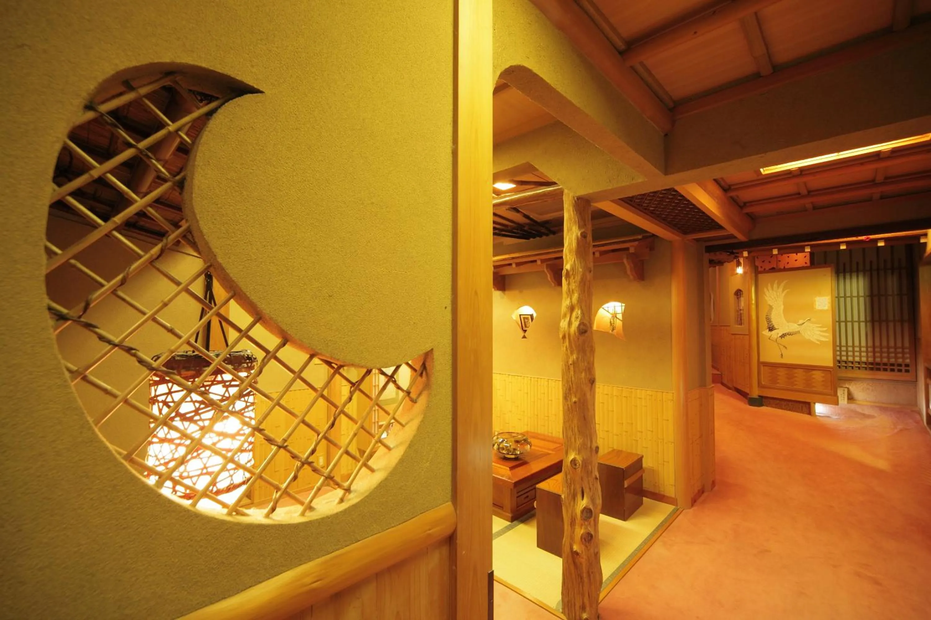 Decorative detail in Morizuya