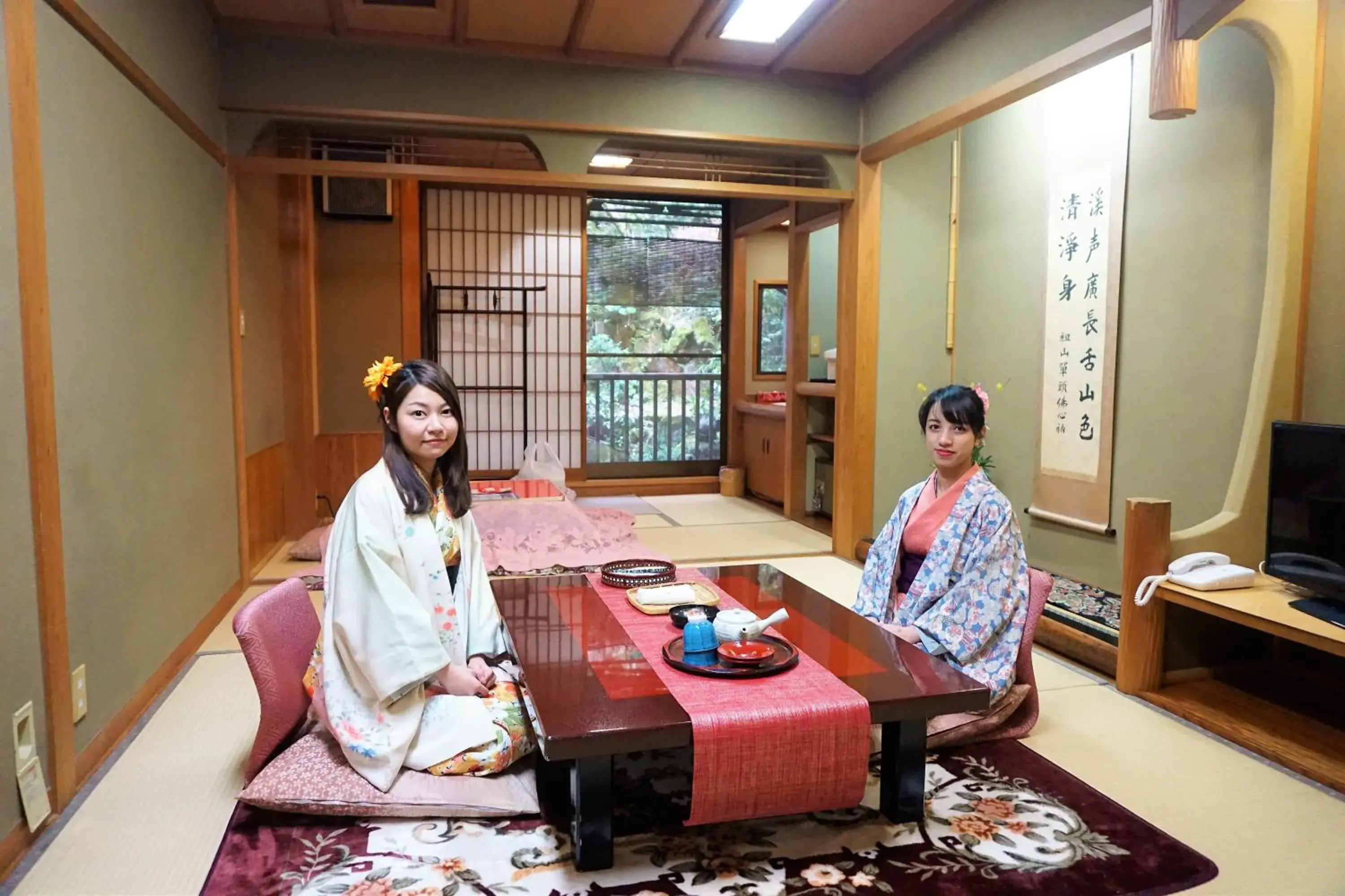 Japanese-Style Twin Room with Shared Bathroom - single occupancy in Morizuya Japanese-Style Twin Room with Shared Bathroom - single occupancy in Morizuya