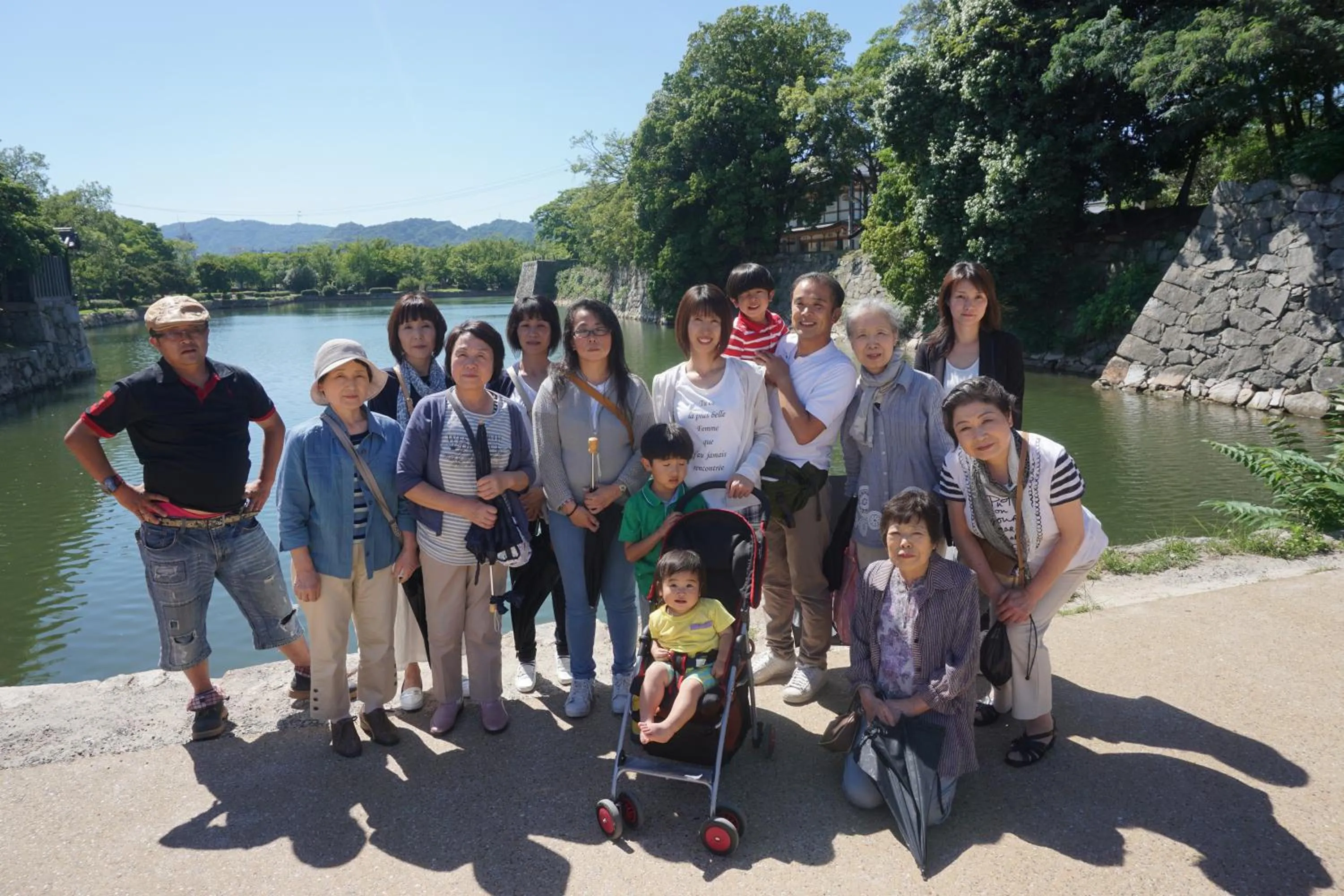 group of guests in Morizuya