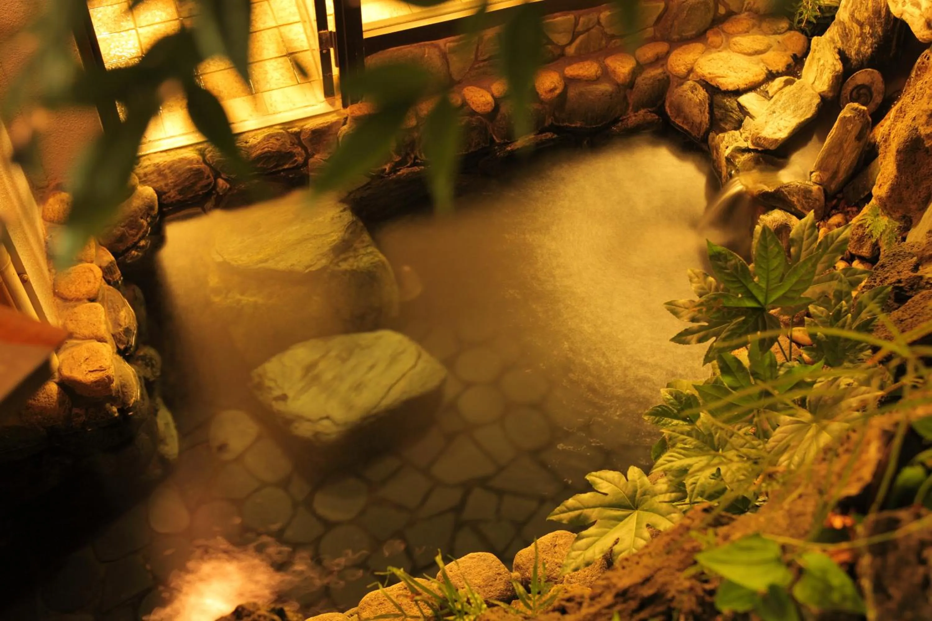 Hot Spring Bath in Morizuya