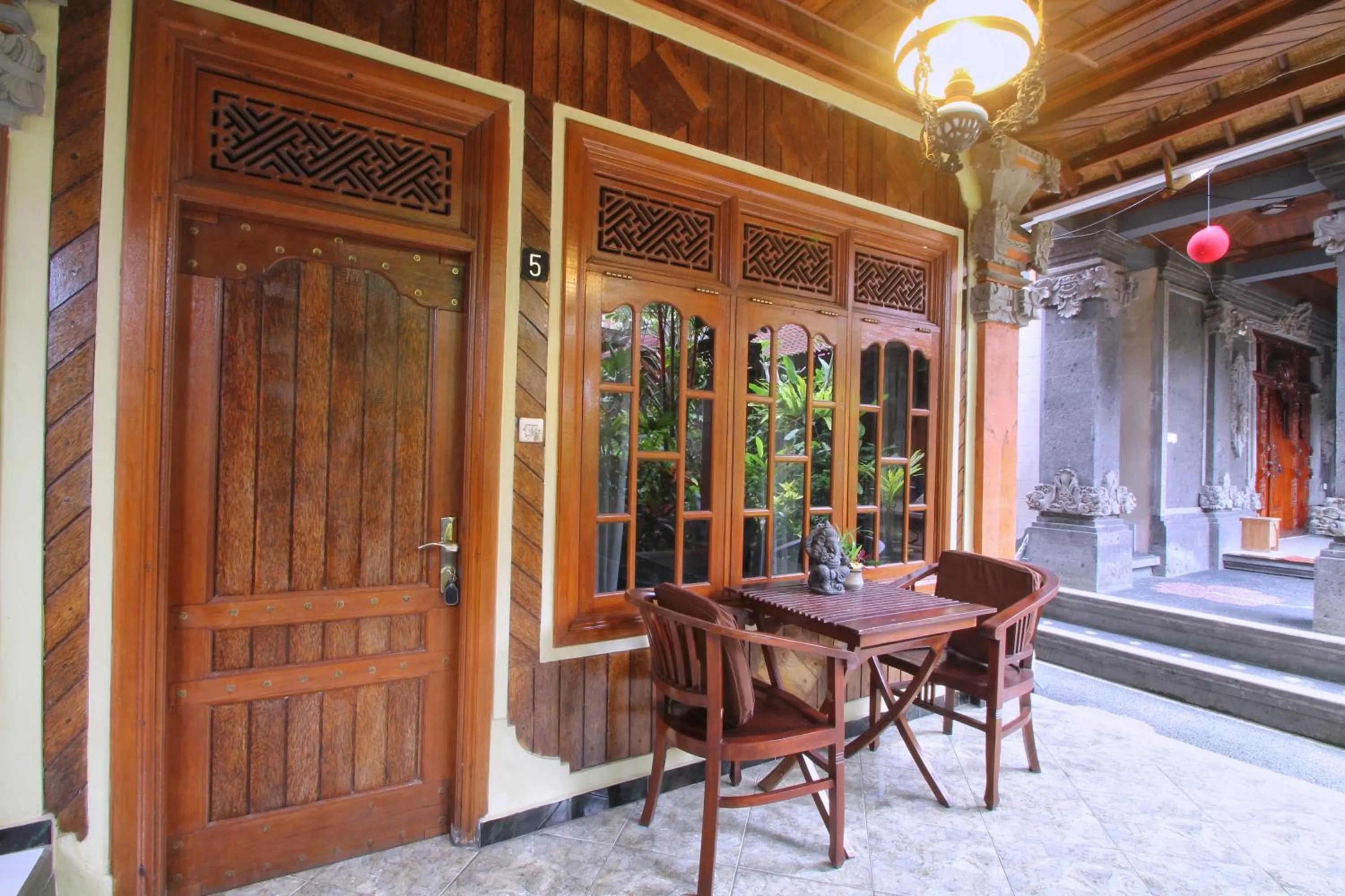Balcony/Terrace in Hibiscus Cottages
