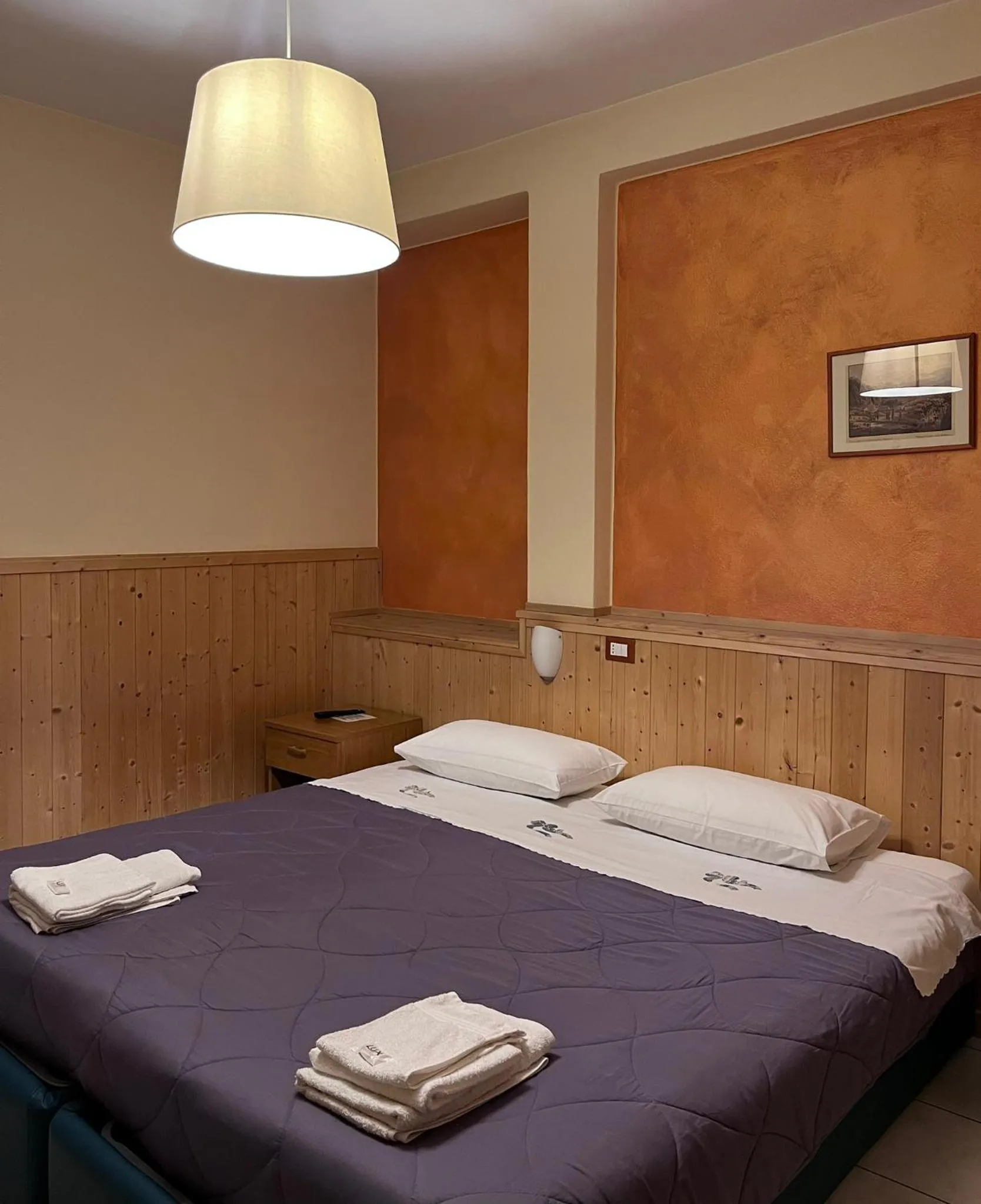 Bedroom, Bed in Albergo Baffo