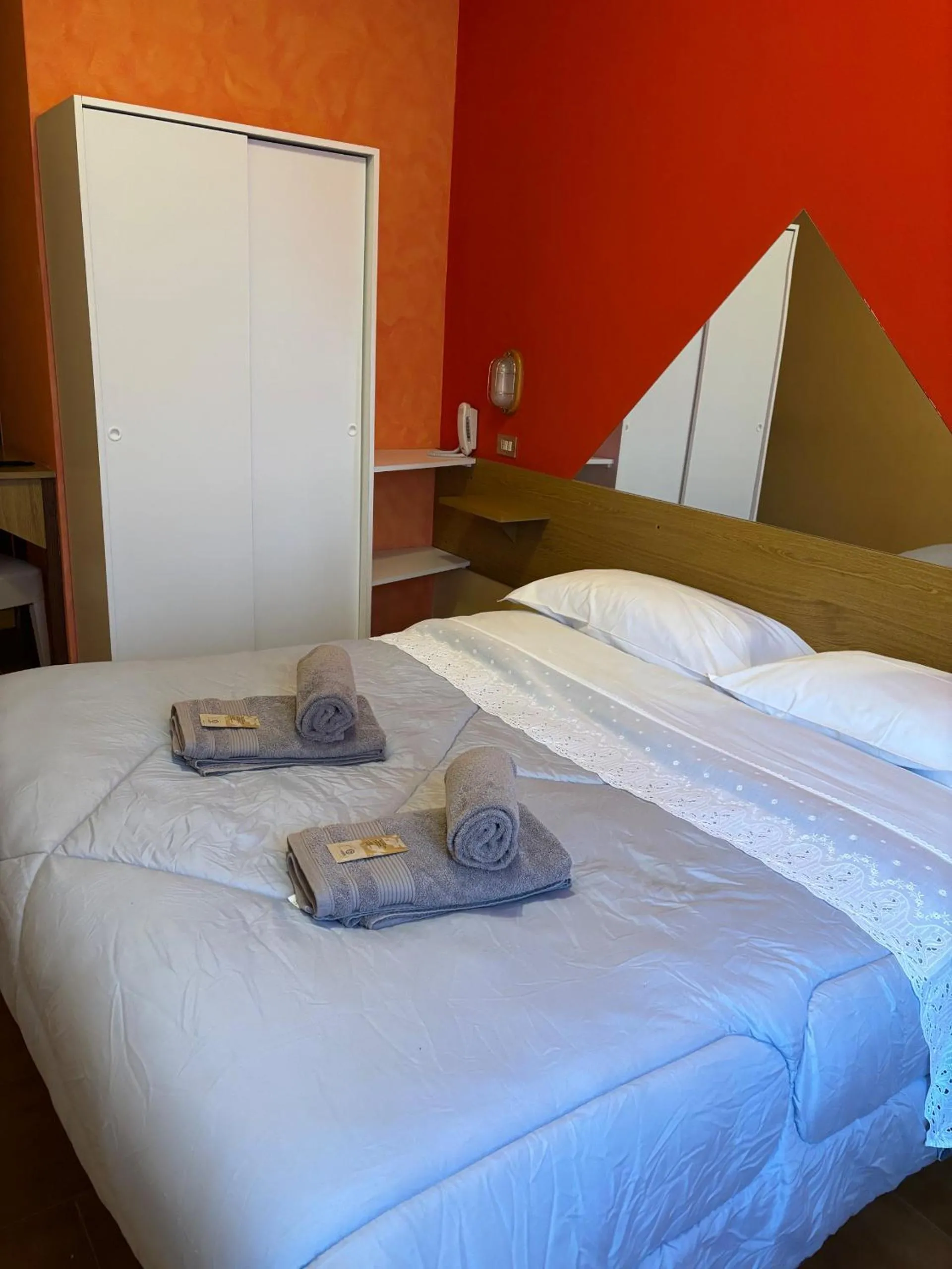 Photo of the whole room, Bed in Albergo Baffo