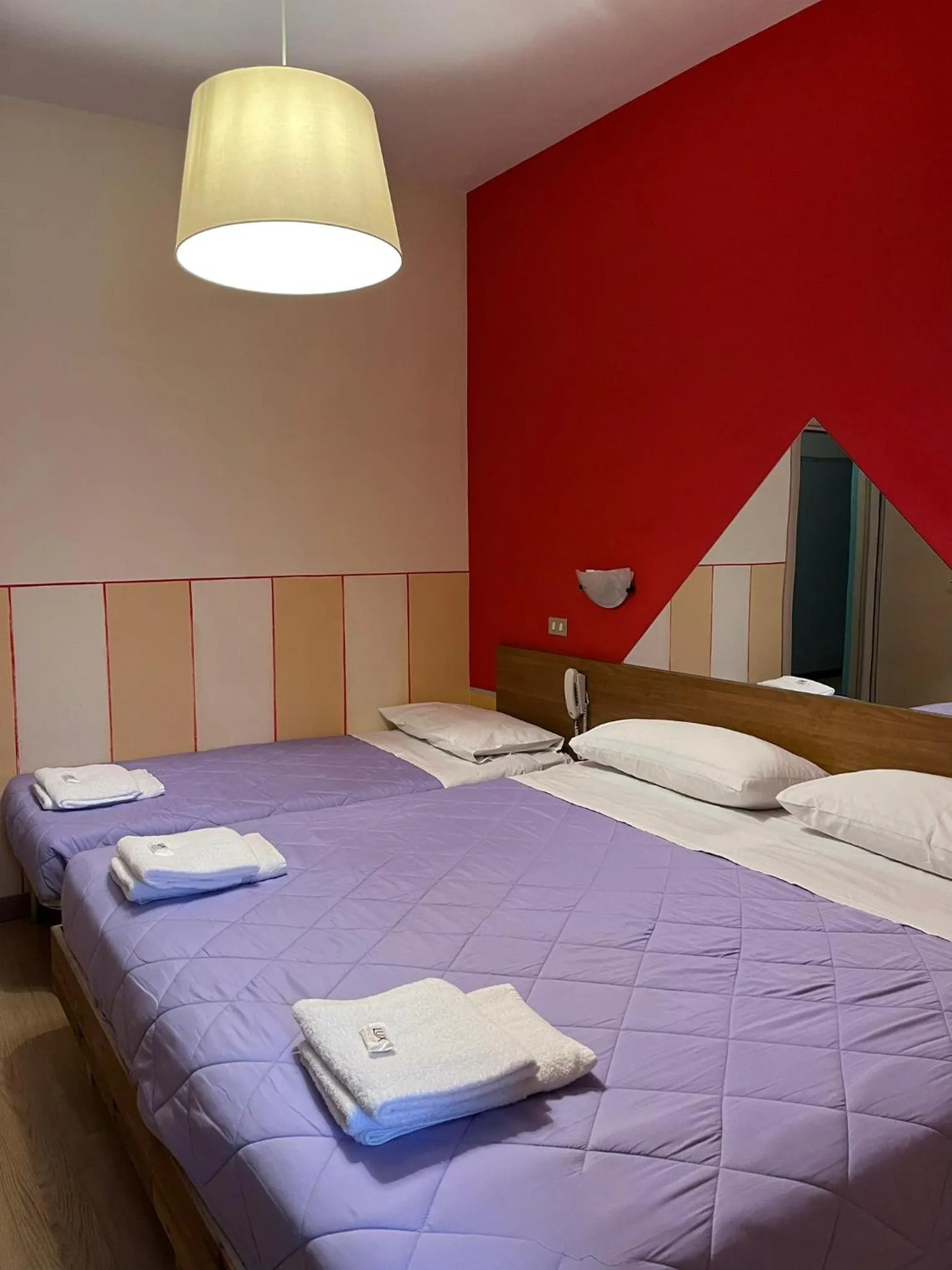 Photo of the whole room, Bed in Albergo Baffo