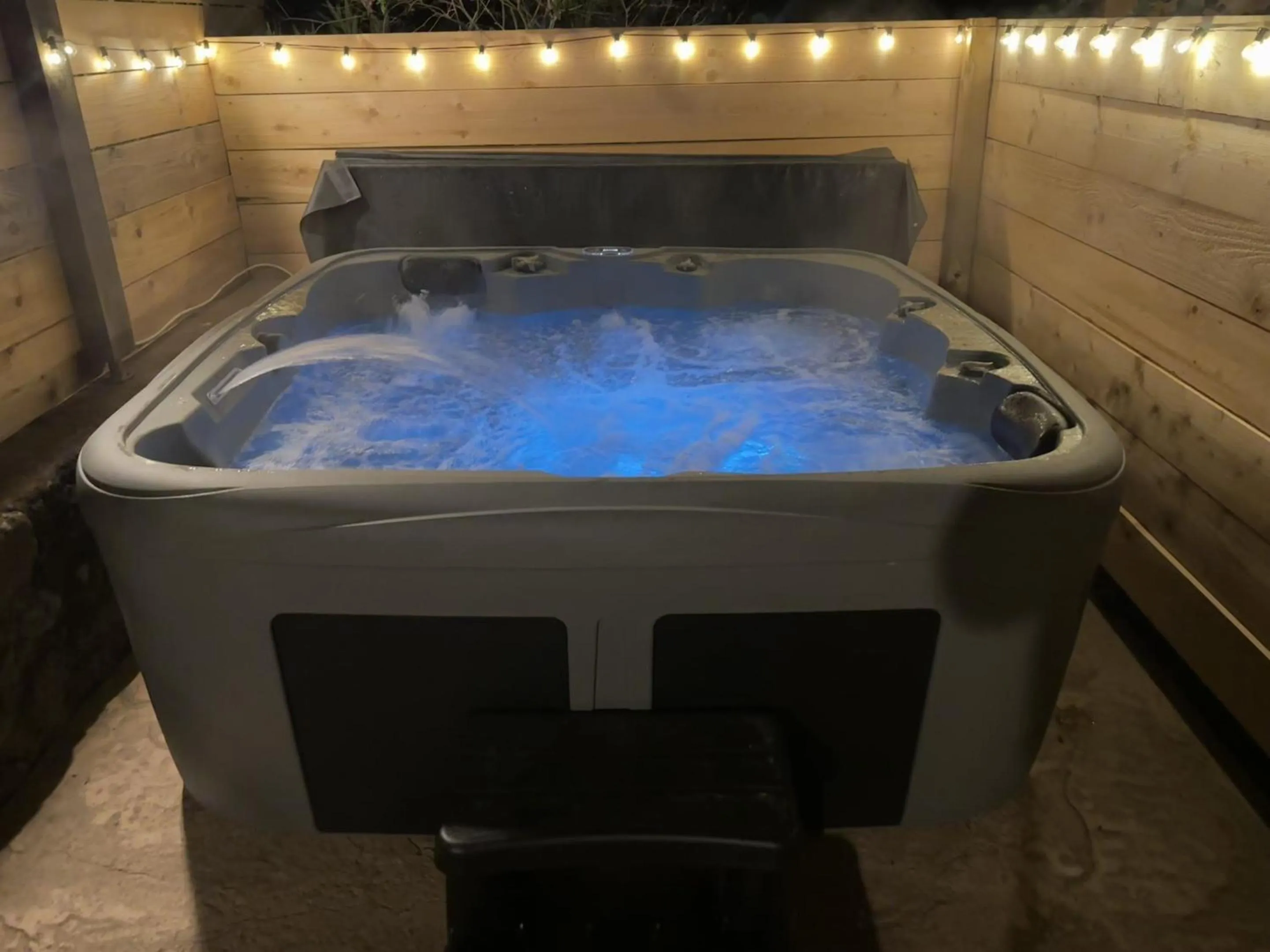 Hot Tub in Chambres d'Hôtes Terra Bella Lecci