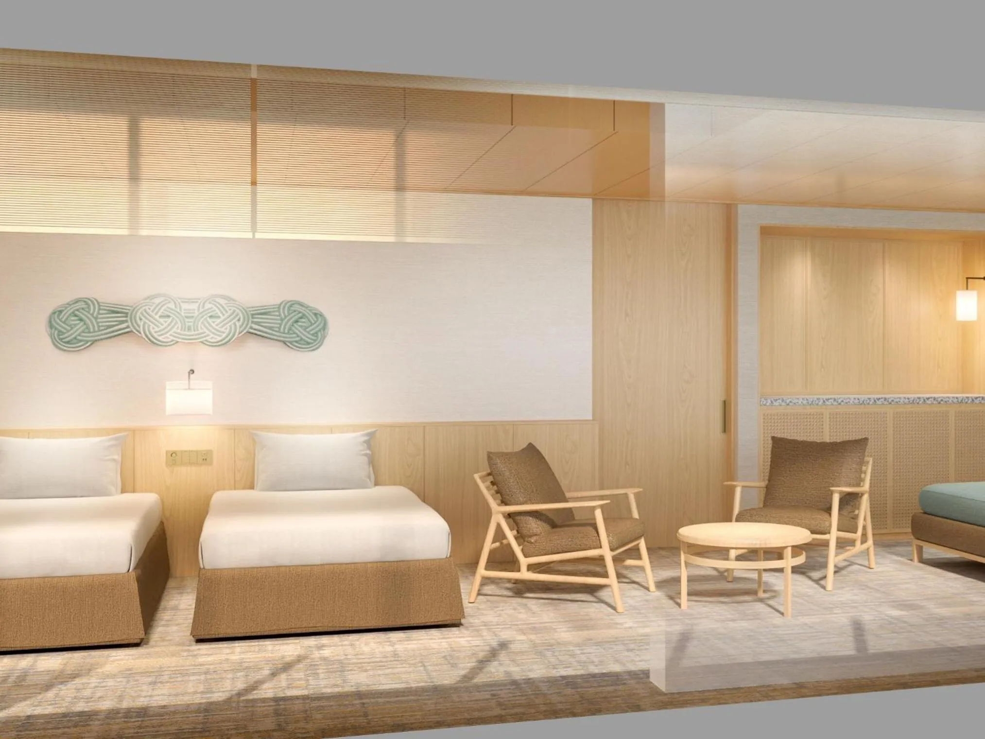 Photo of the whole room, Bed in KAMENOI HOTEL Atami Annex