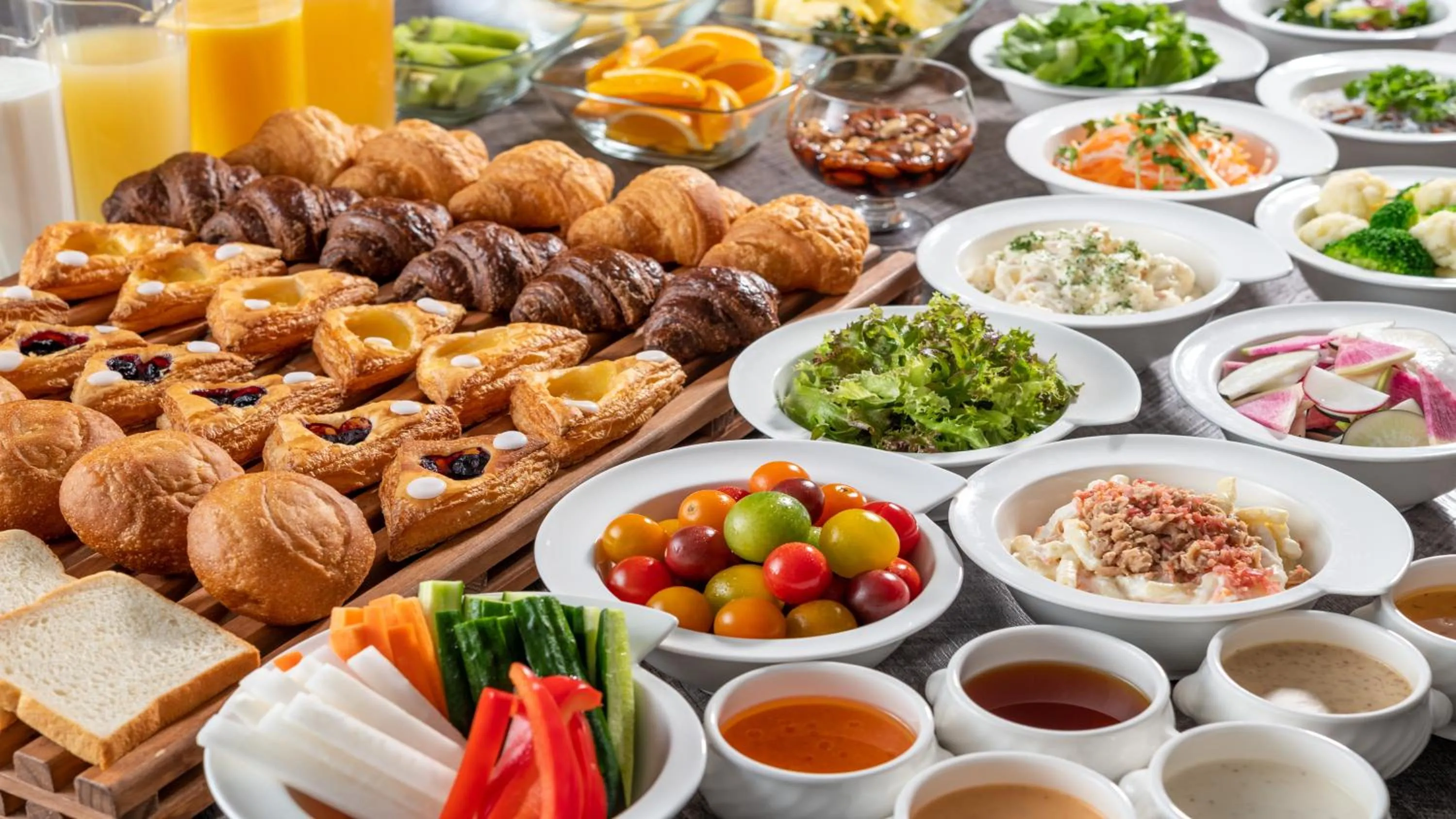 Breakfast in KAMENOI HOTEL Atami Annex