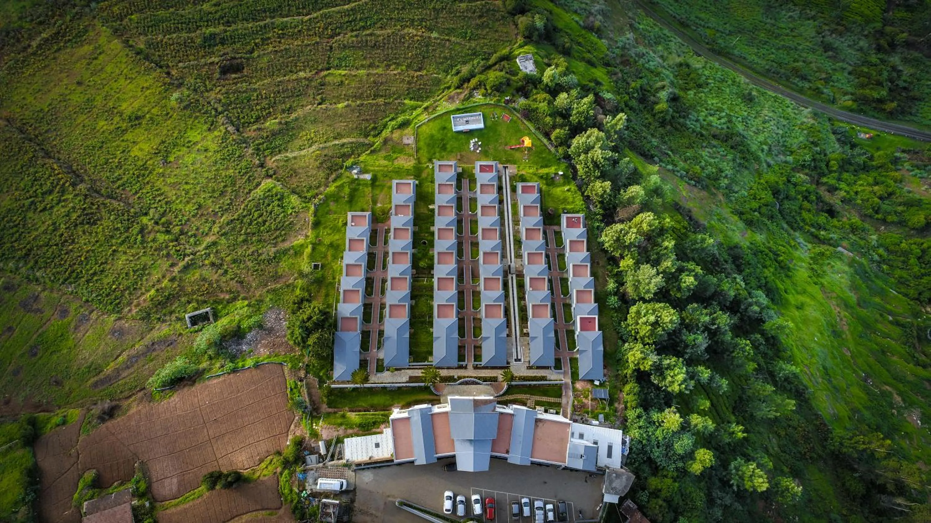 Bird's eye view in La Montana by TGI