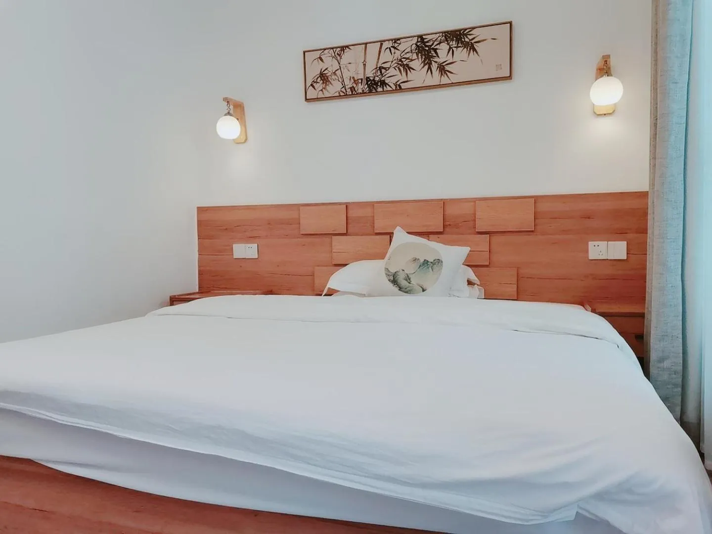 Bed in Zhangjiajie Tingyutang Little Yard