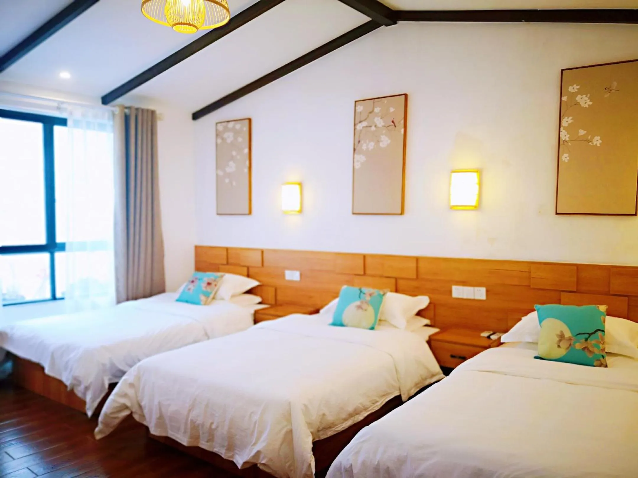 Bed in Zhangjiajie Tingyutang Little Yard