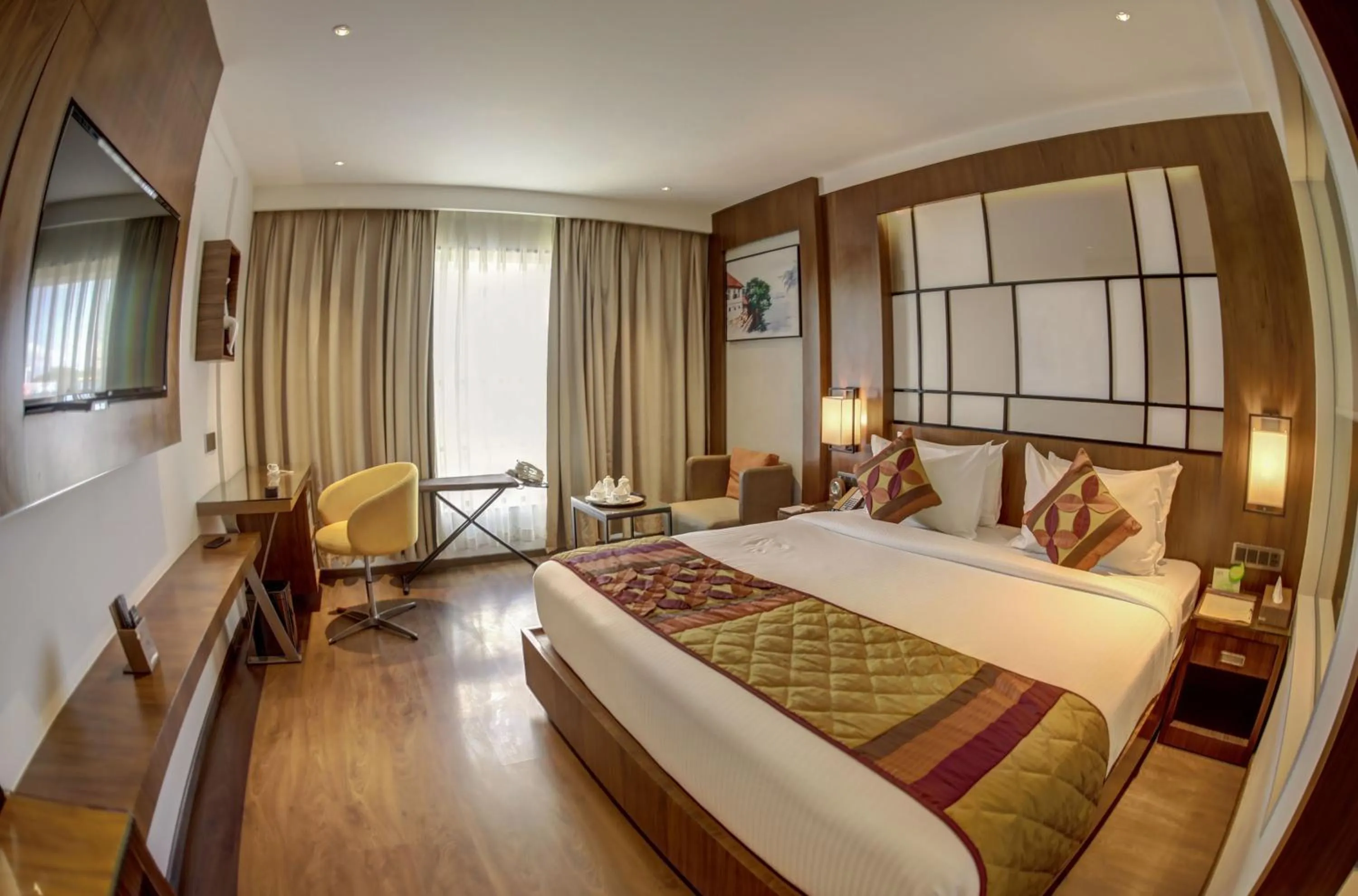 Photo of the whole room, Bed in Hotel Span International