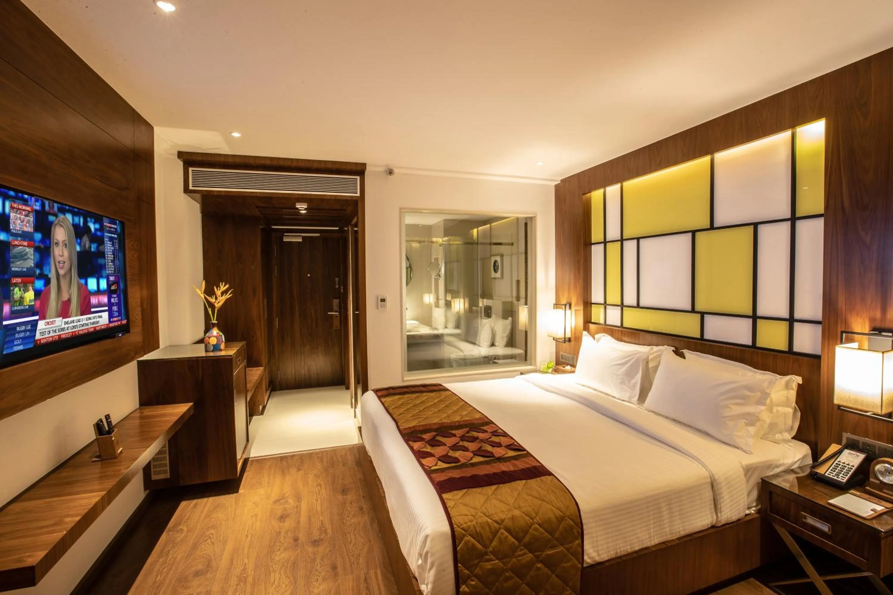 Photo of the whole room, Bed in Hotel Span International