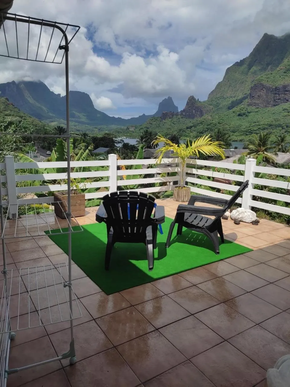 Balcony/Terrace in Villa Vaiana EURL Vaiana Faratea