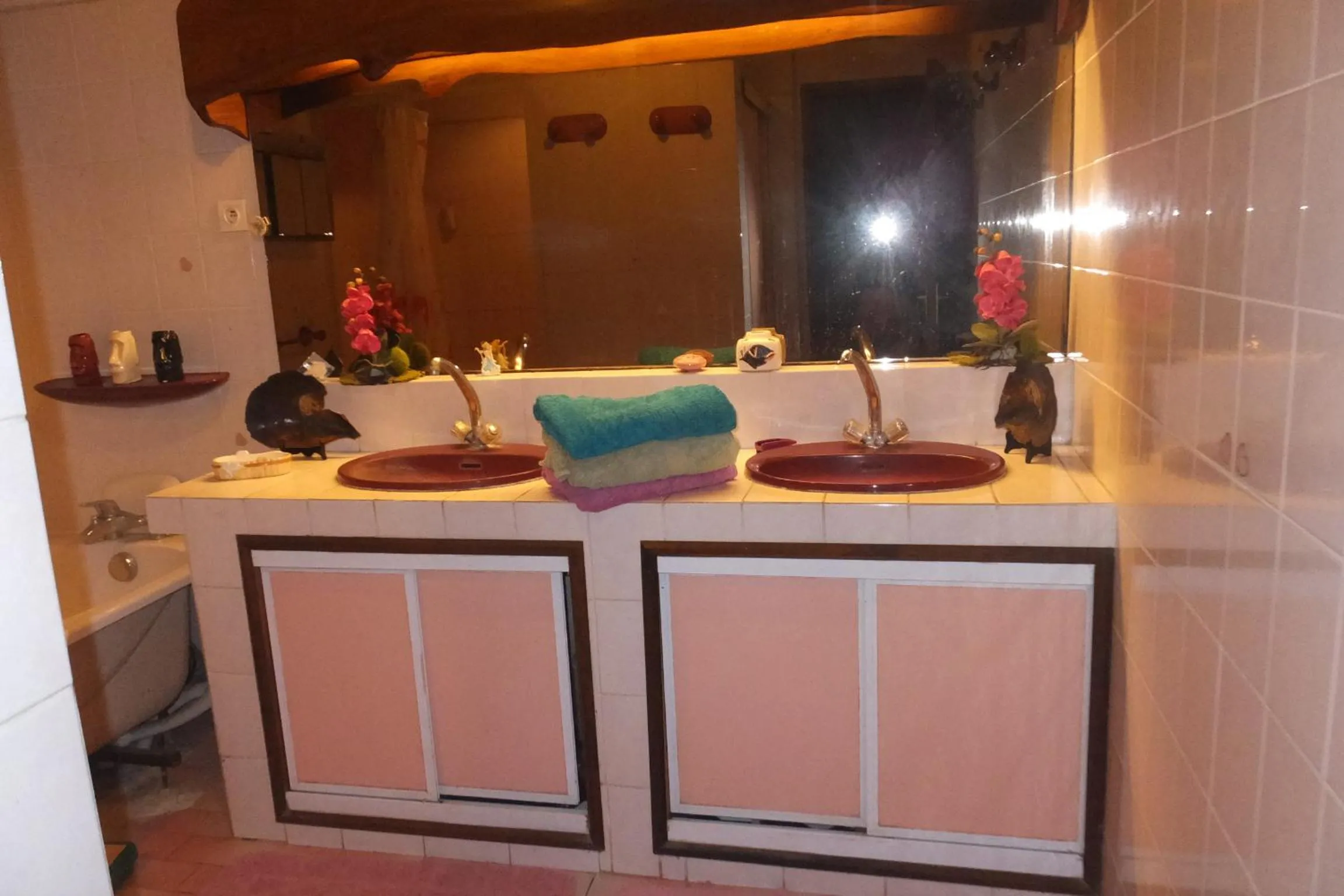 Shower in Villa Vaiana EURL Vaiana Faratea