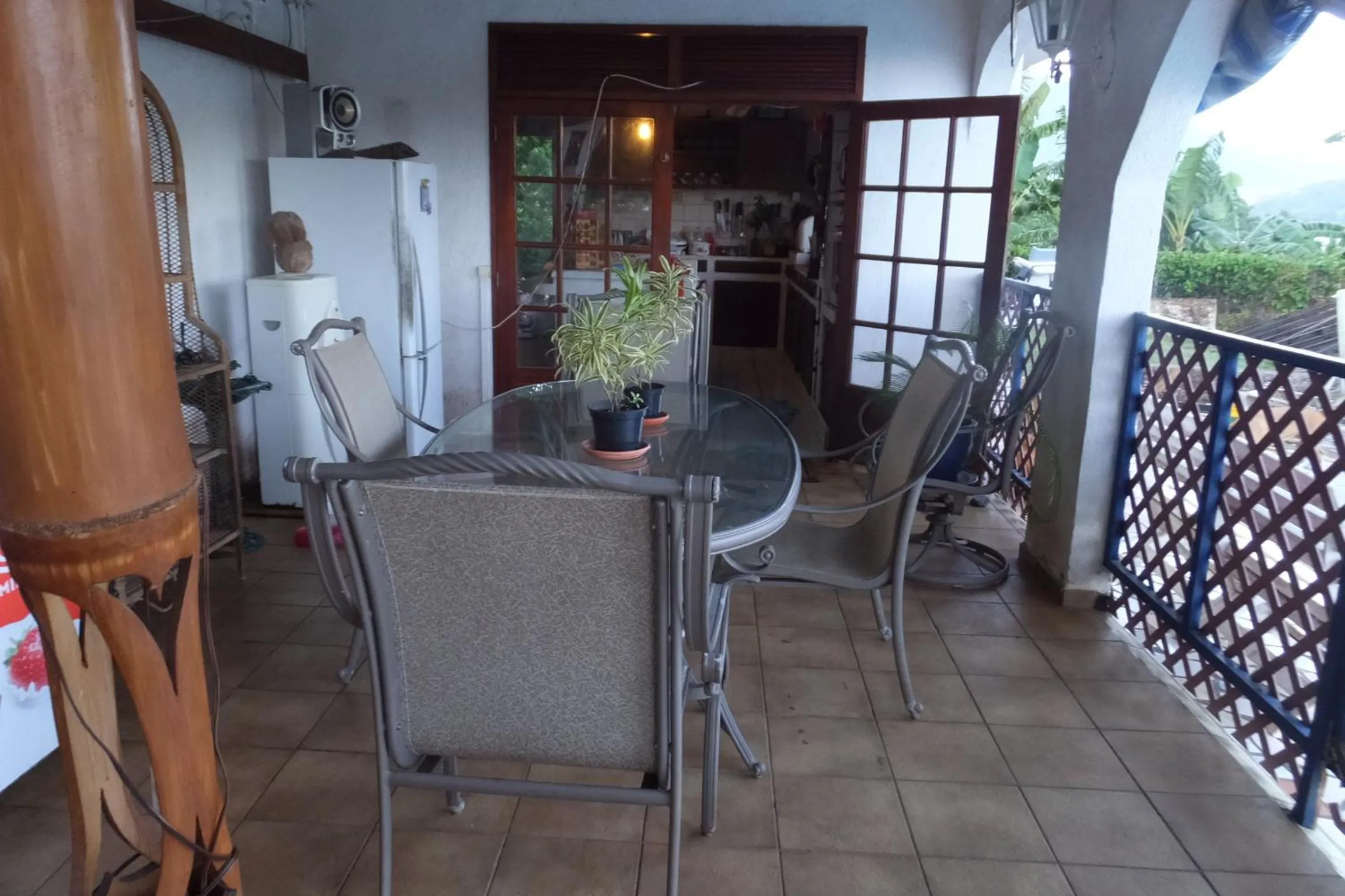 Balcony/Terrace in Villa Vaiana EURL Vaiana Faratea