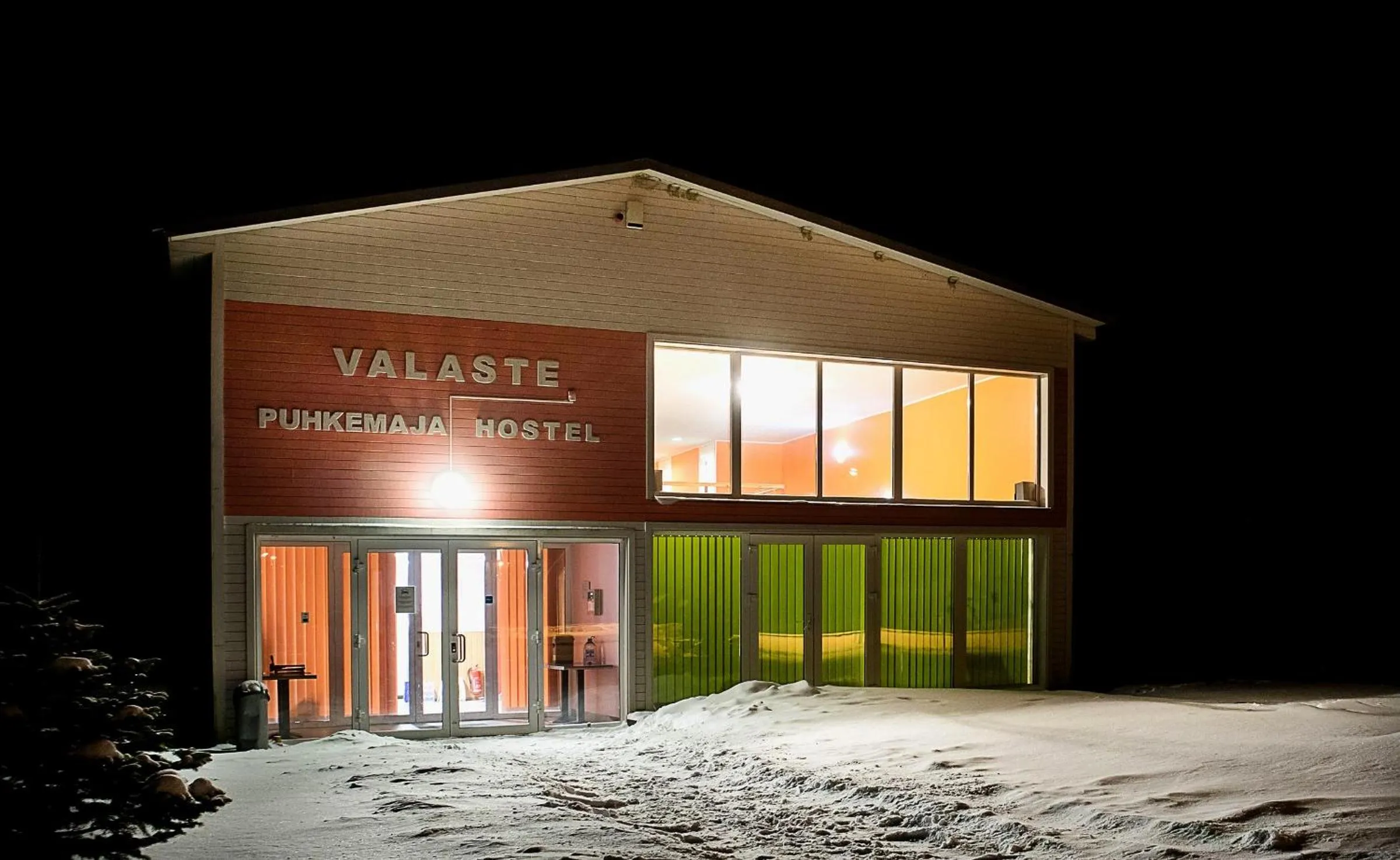 Facade/entrance in Valaste Puhkeküla