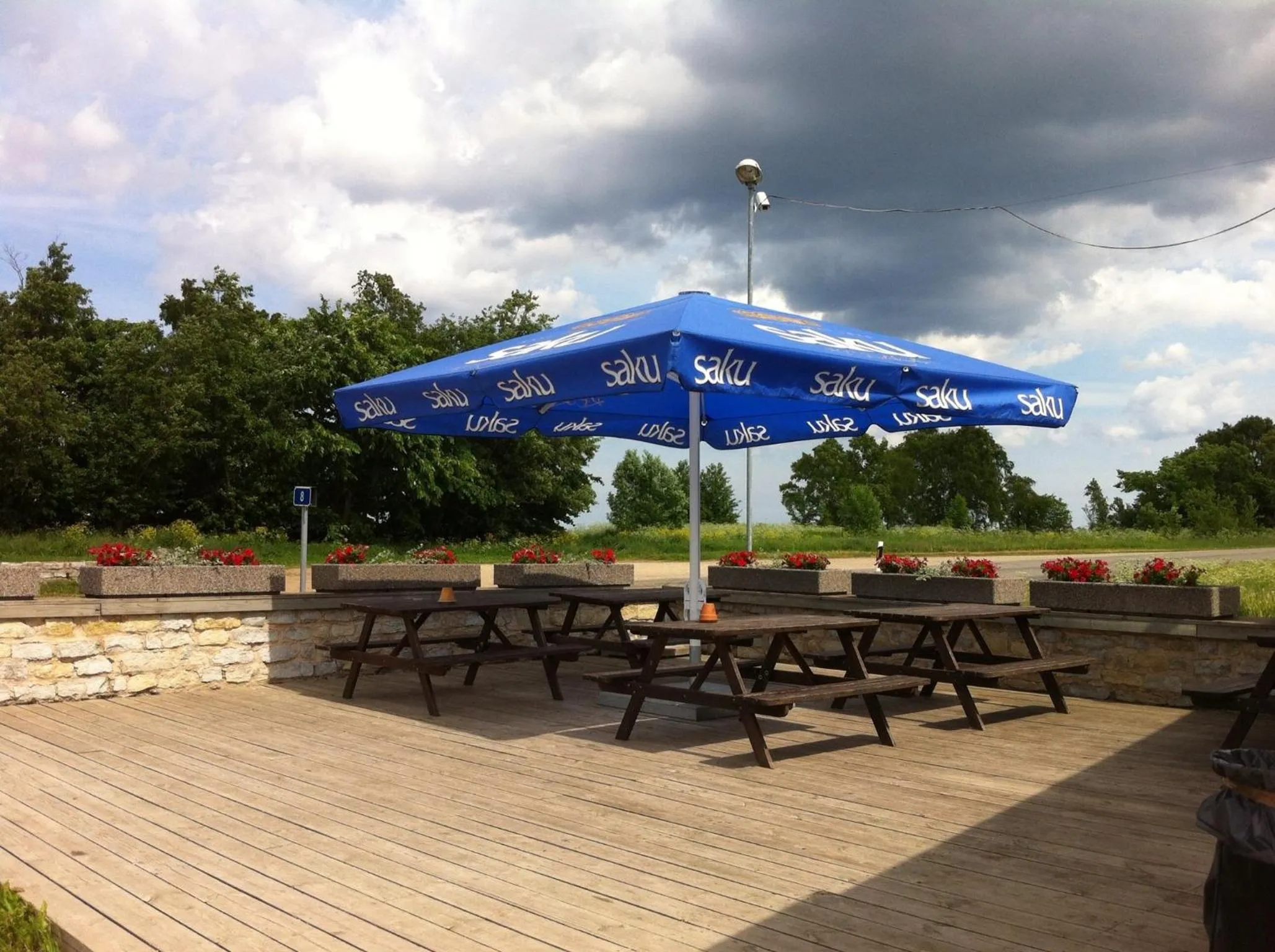 Garden in Valaste Puhkeküla